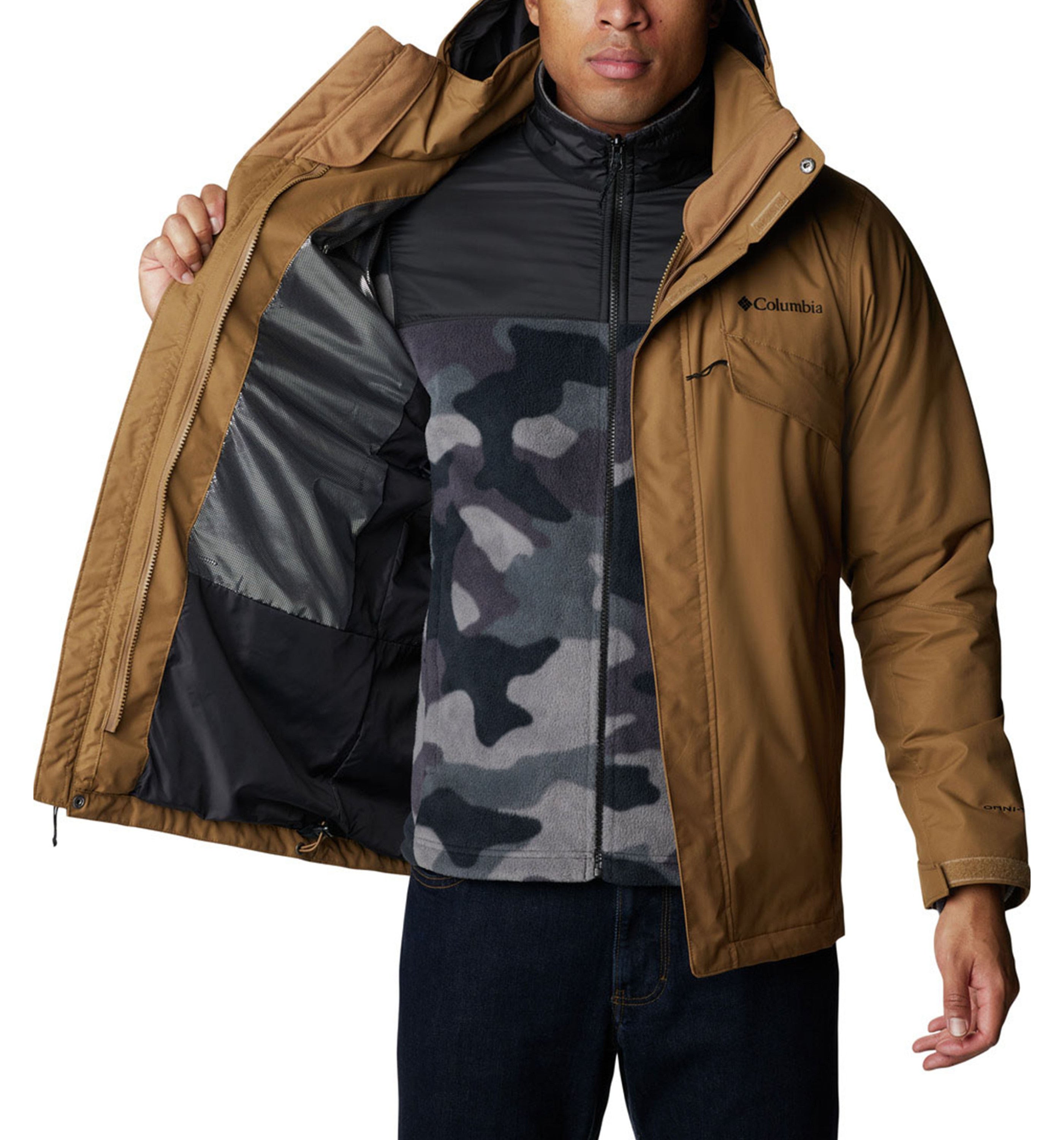 COLUMBIA SPORTSWEARMen's Bugaboo II Fleece Interchange Jacket