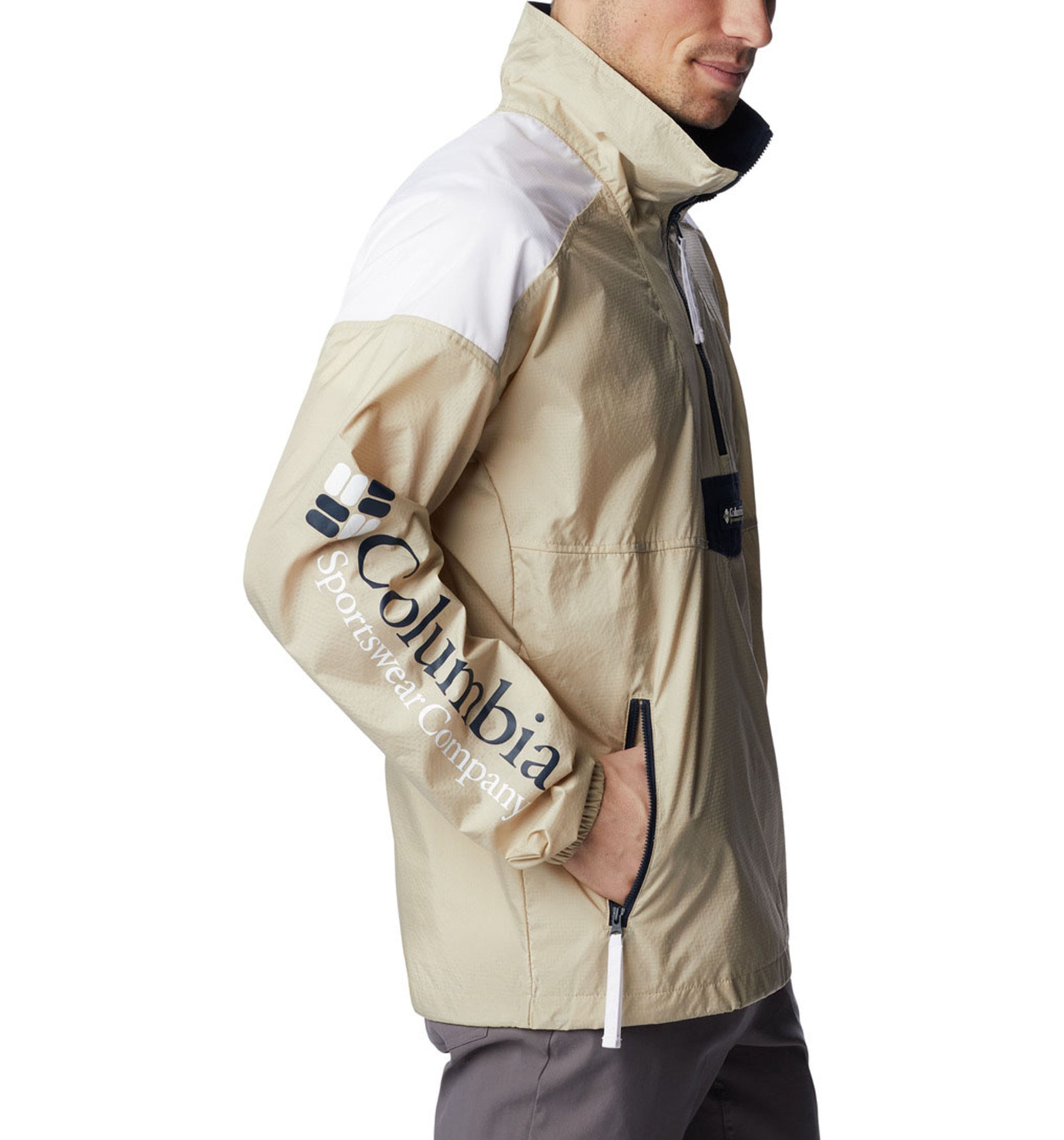 COLUMBIA SPORTSWEARMen's Riptide Anorak Windbreaker Jacket