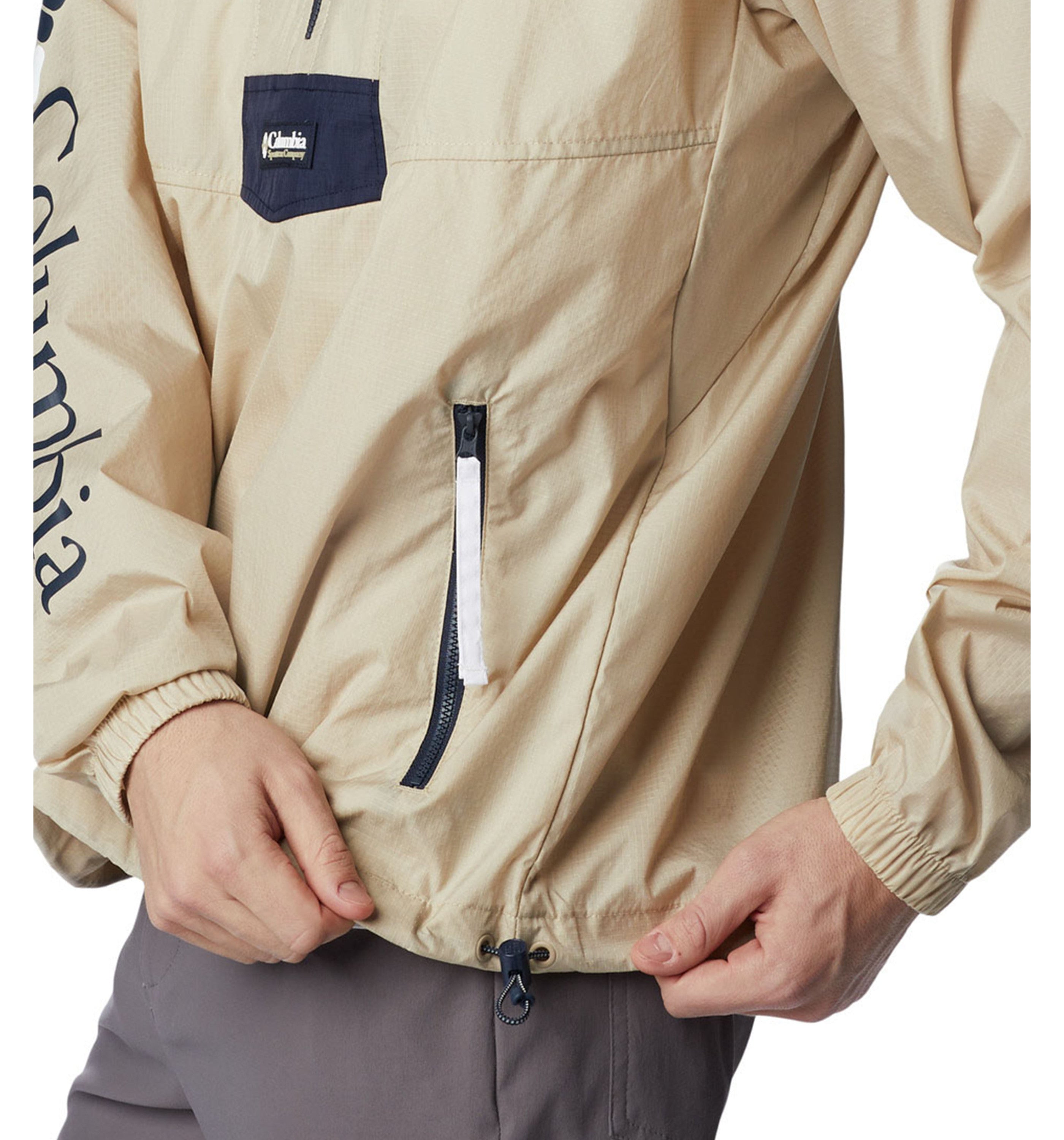 COLUMBIA SPORTSWEARMen's Riptide Anorak Windbreaker Jacket