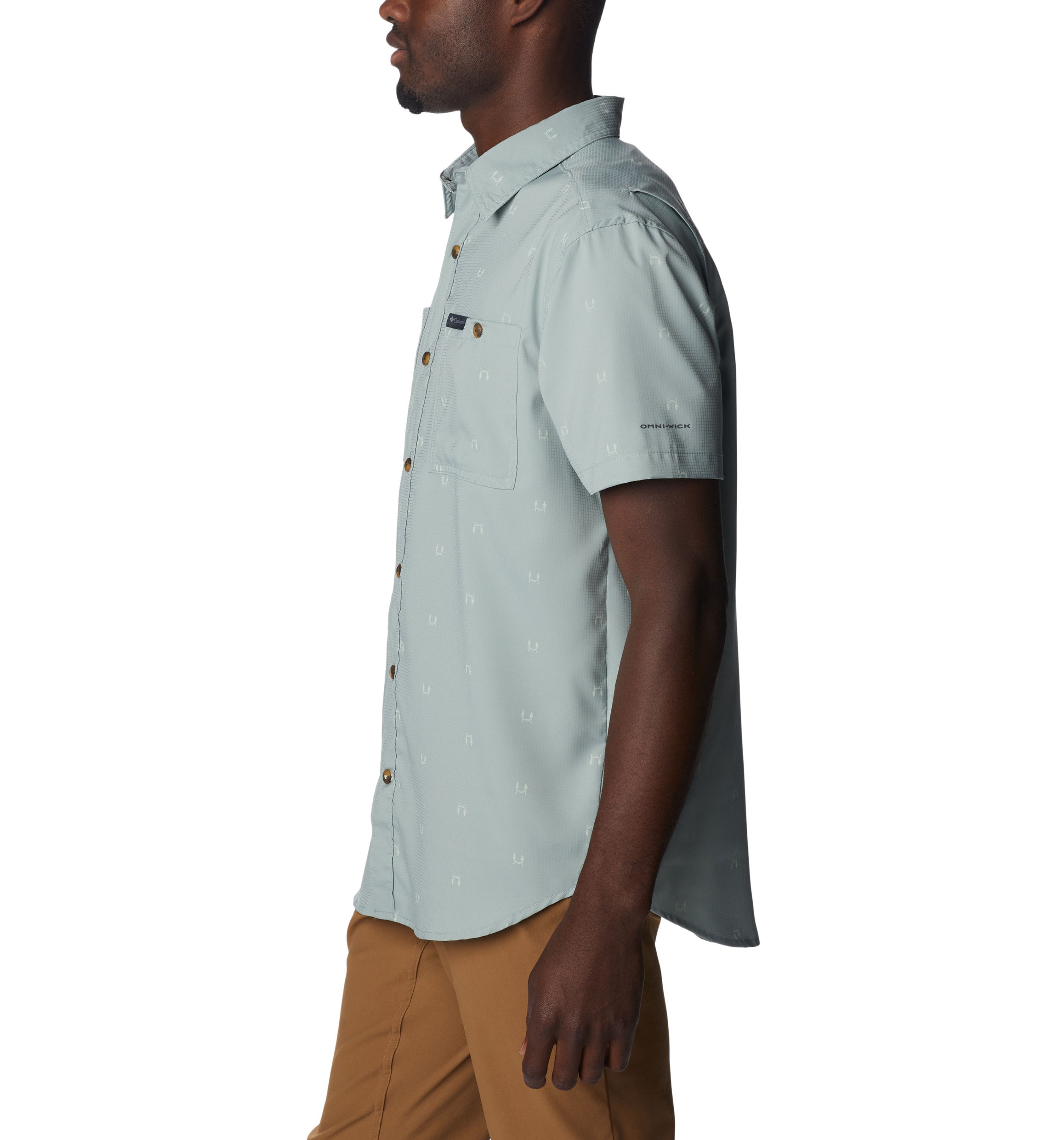COLUMBIA SPORTSWEARColumbia Men's Utilizer Printed Woven Short Sleeve