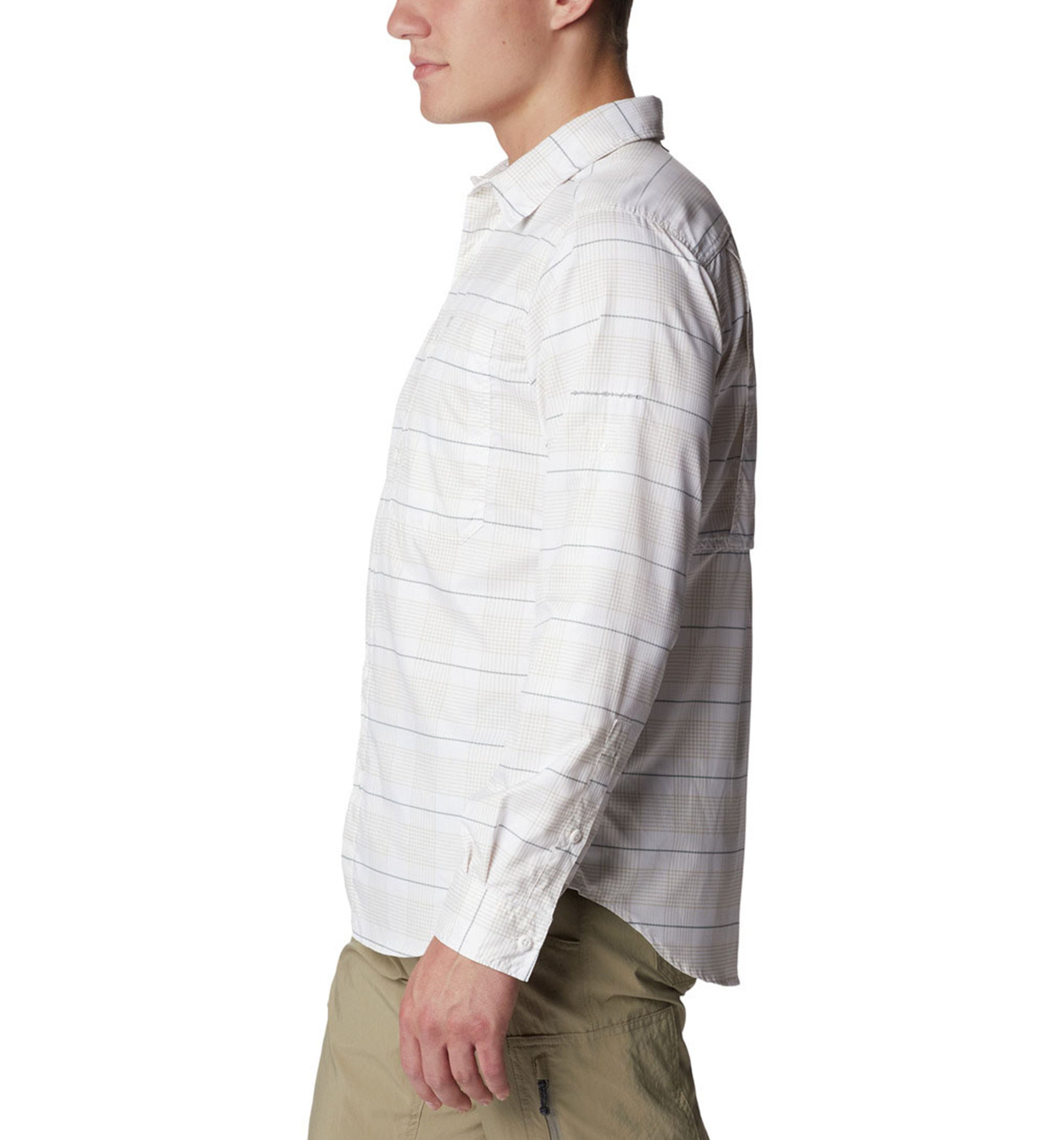 COLUMBIA SPORTSWEARColumbia Men's Silver Ridge Utility Lite Plaid Woven Long Sleeves
