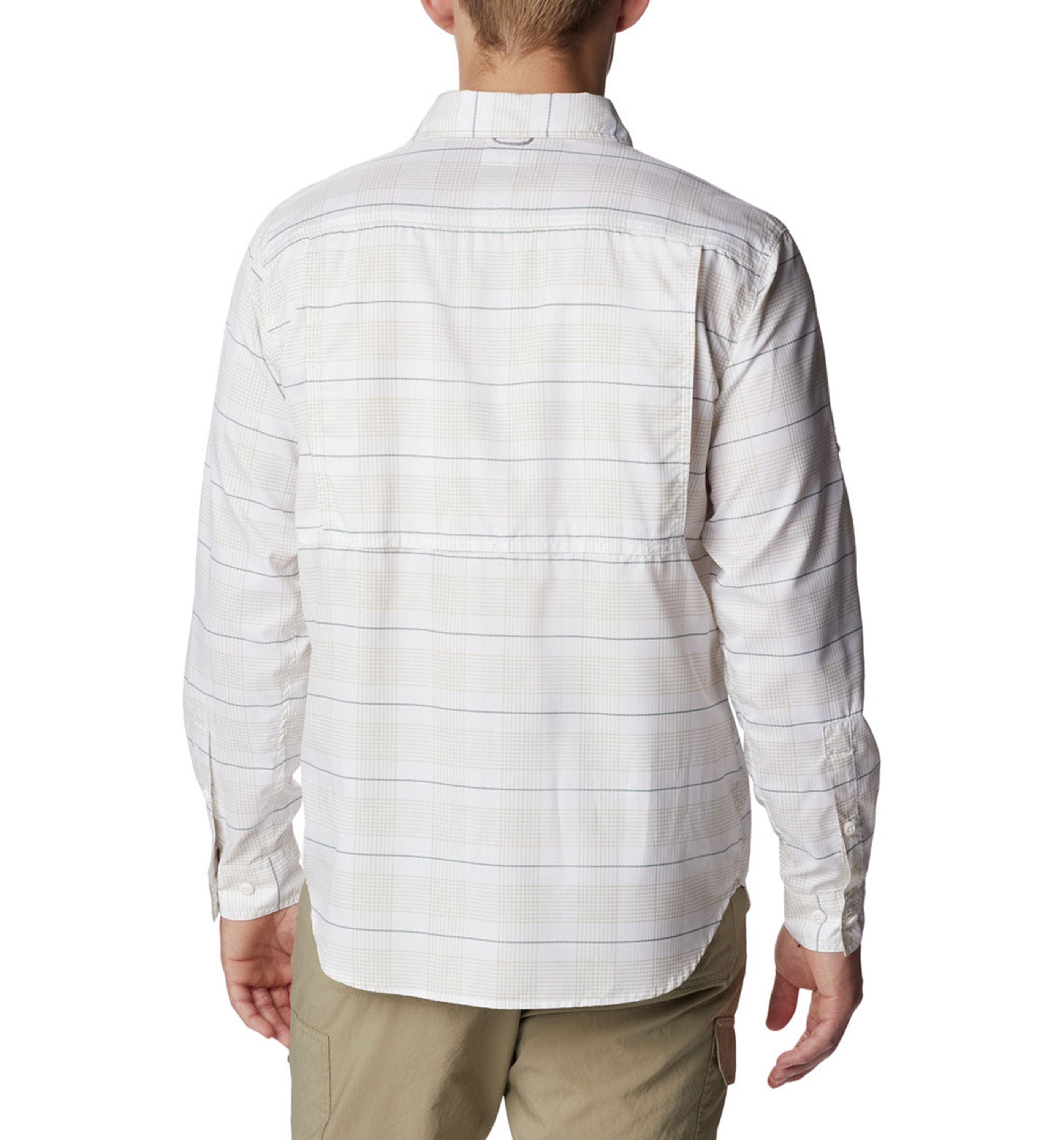 COLUMBIA SPORTSWEARColumbia Men's Silver Ridge Utility Lite Plaid Woven Long Sleeves