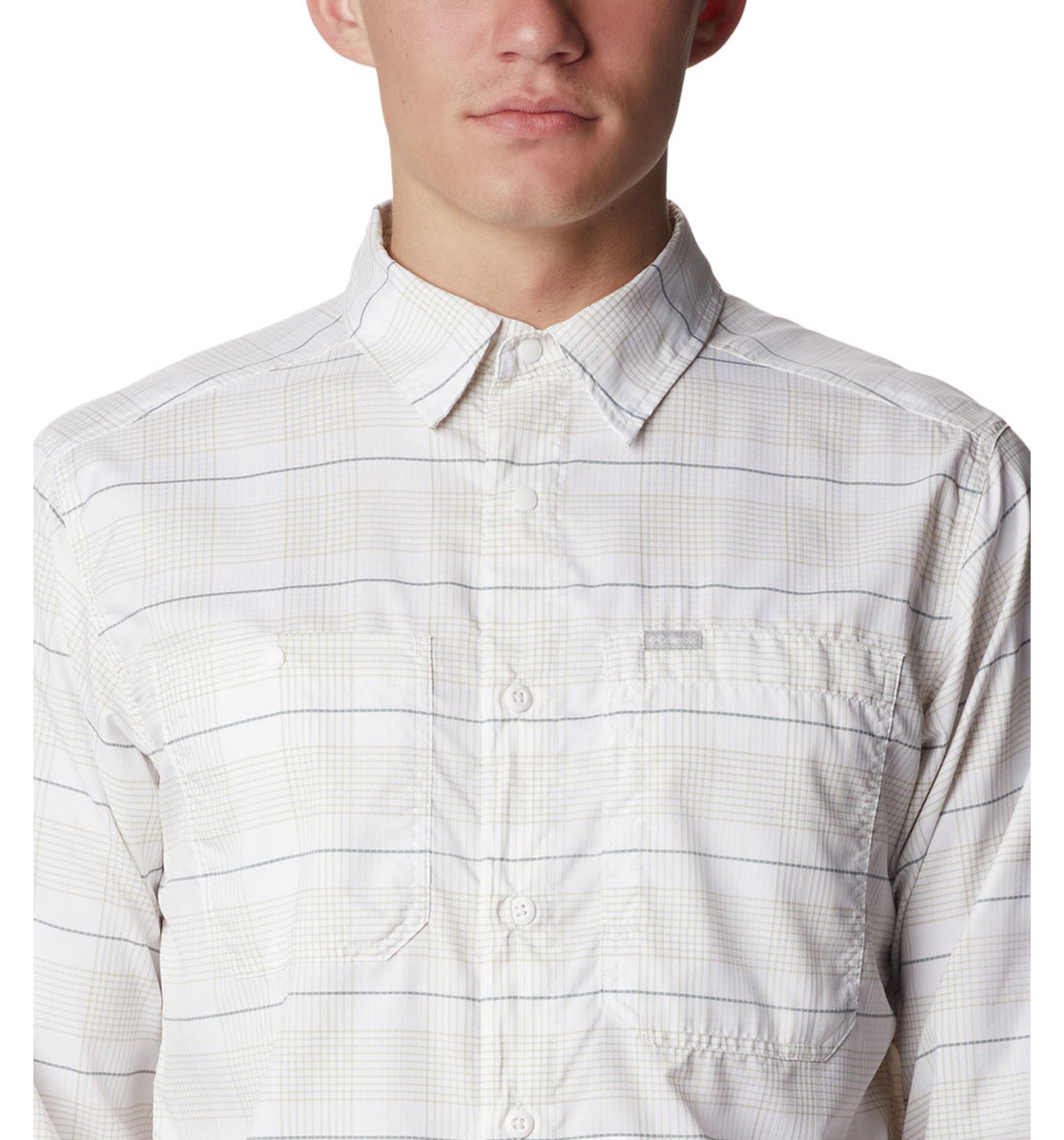COLUMBIA SPORTSWEARColumbia Men's Silver Ridge Utility Lite Plaid Woven Long Sleeves