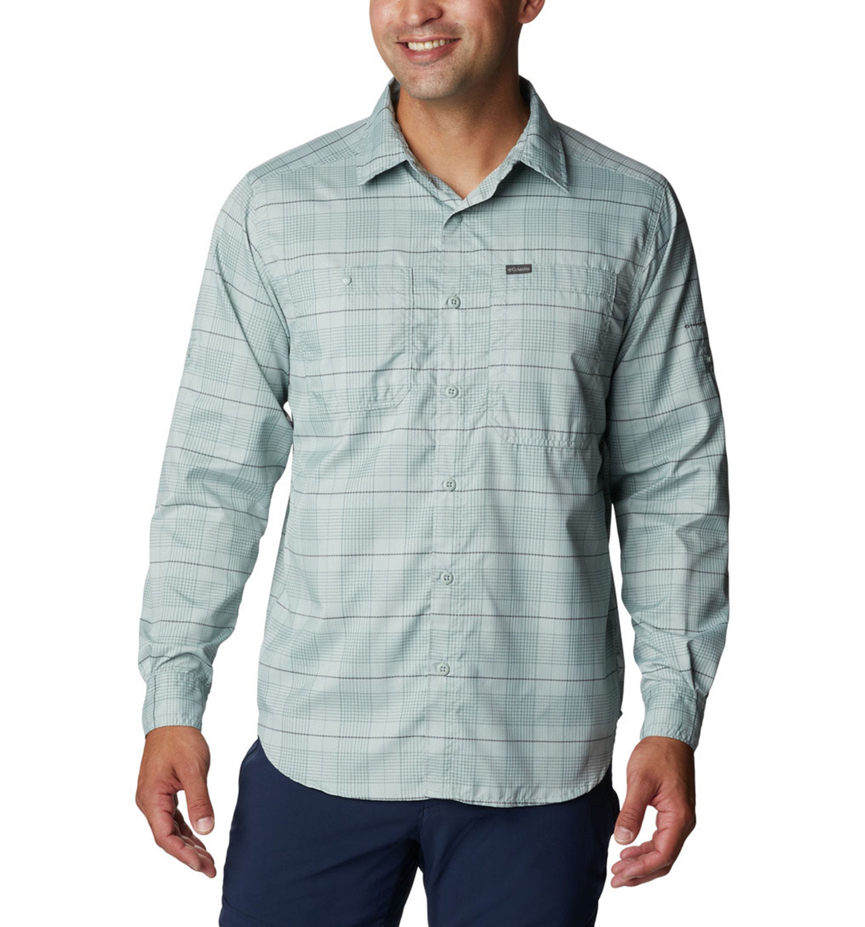 COLUMBIA SPORTSWEARColumbia Men's Silver Ridge Utility Lite Plaid Woven Long Sleeves