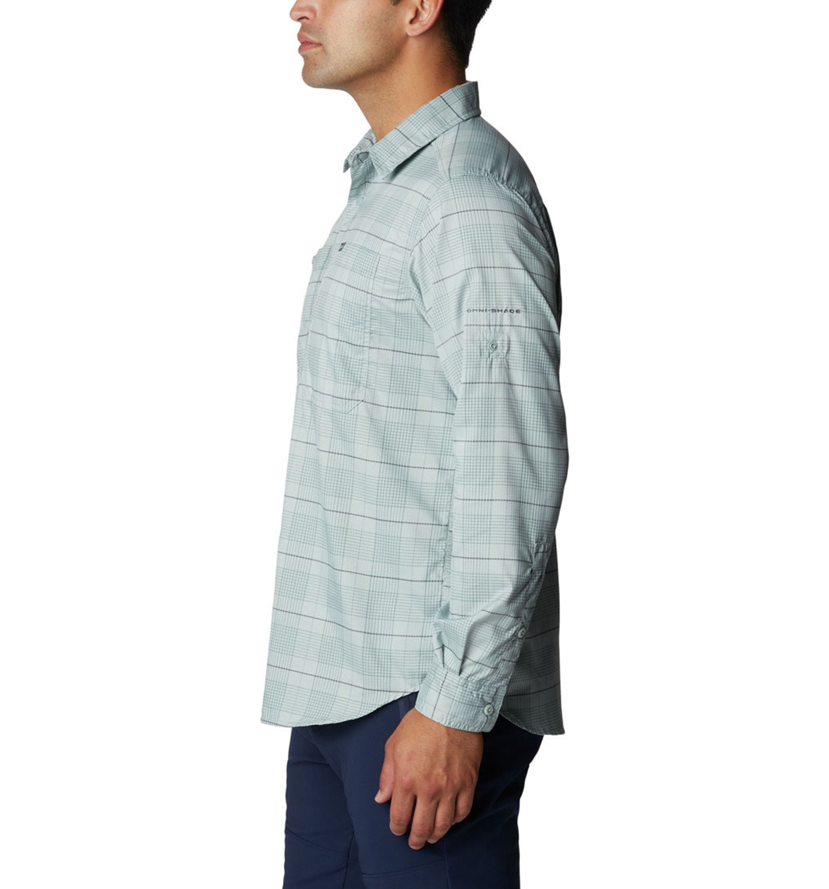 COLUMBIA SPORTSWEARColumbia Men's Silver Ridge Utility Lite Plaid Woven Long Sleeves