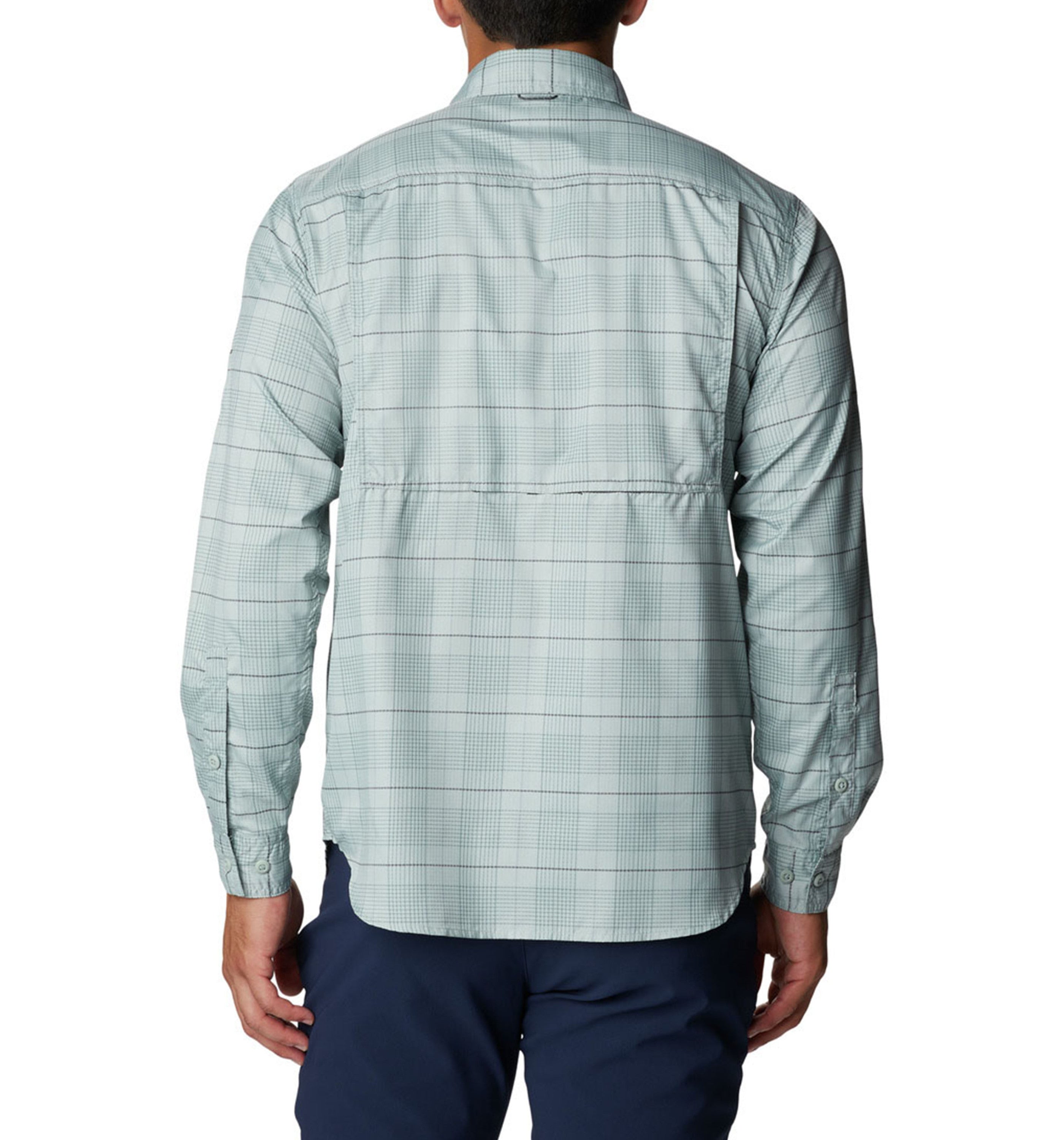 COLUMBIA SPORTSWEARColumbia Men's Silver Ridge Utility Lite Plaid Woven Long Sleeves
