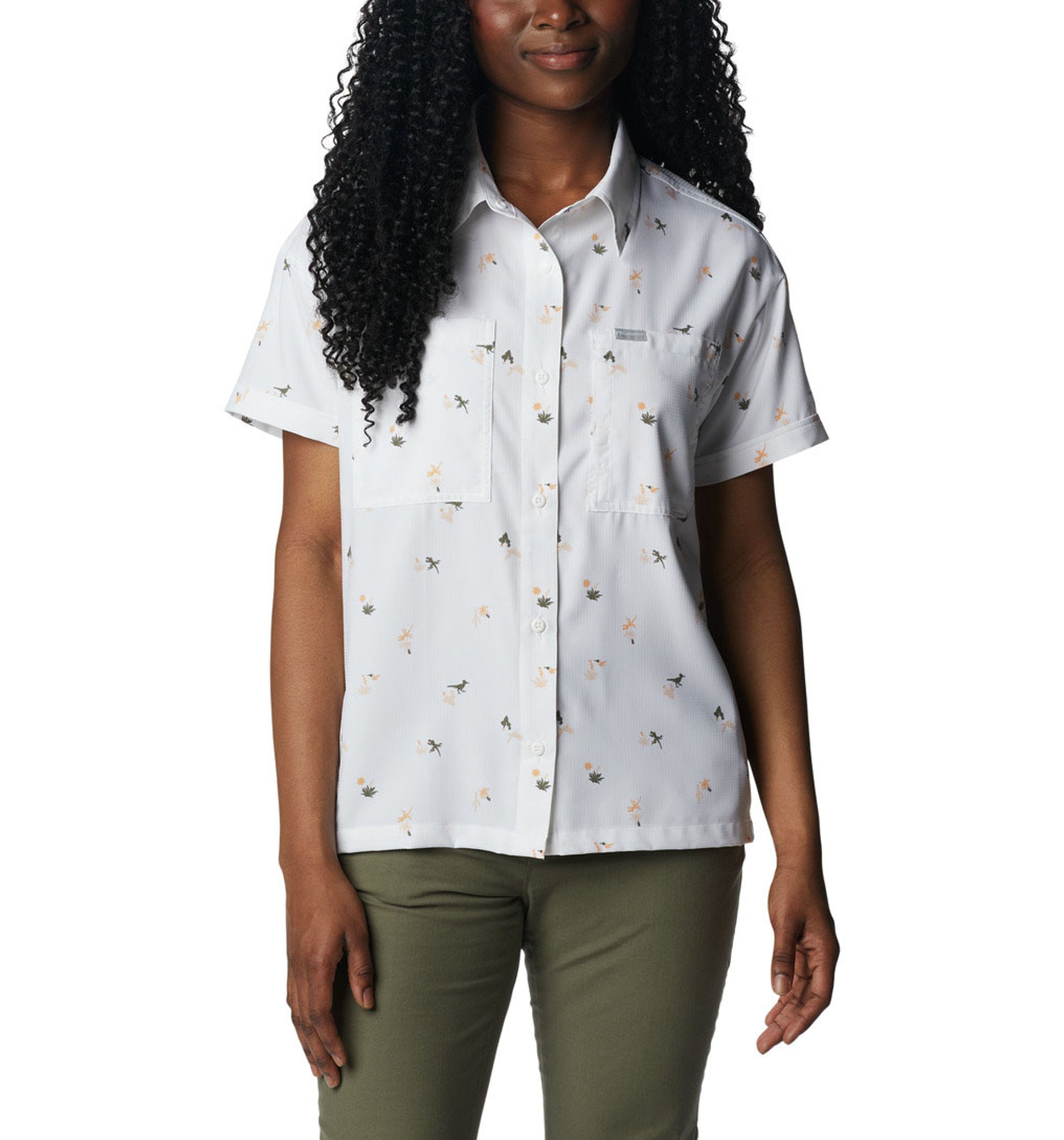 COLUMBIA SPORTSWEARColumbia Women's Silver Ridge Utility Woven Short Sleeve Shirt