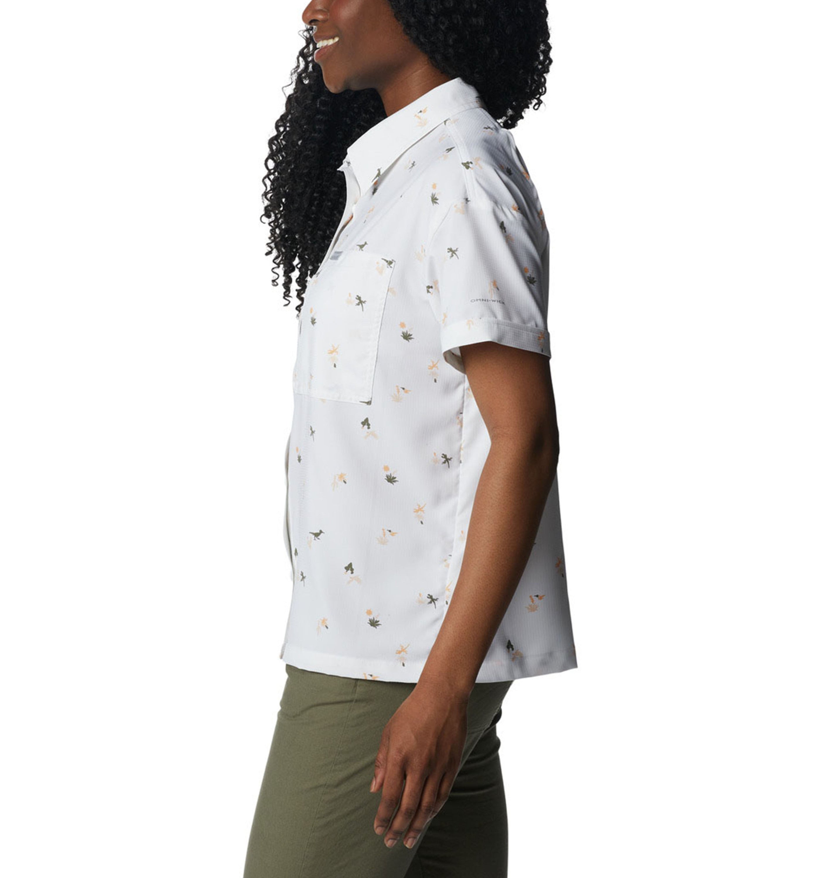 COLUMBIA SPORTSWEARColumbia Women's Silver Ridge Utility Woven Short Sleeve Shirt