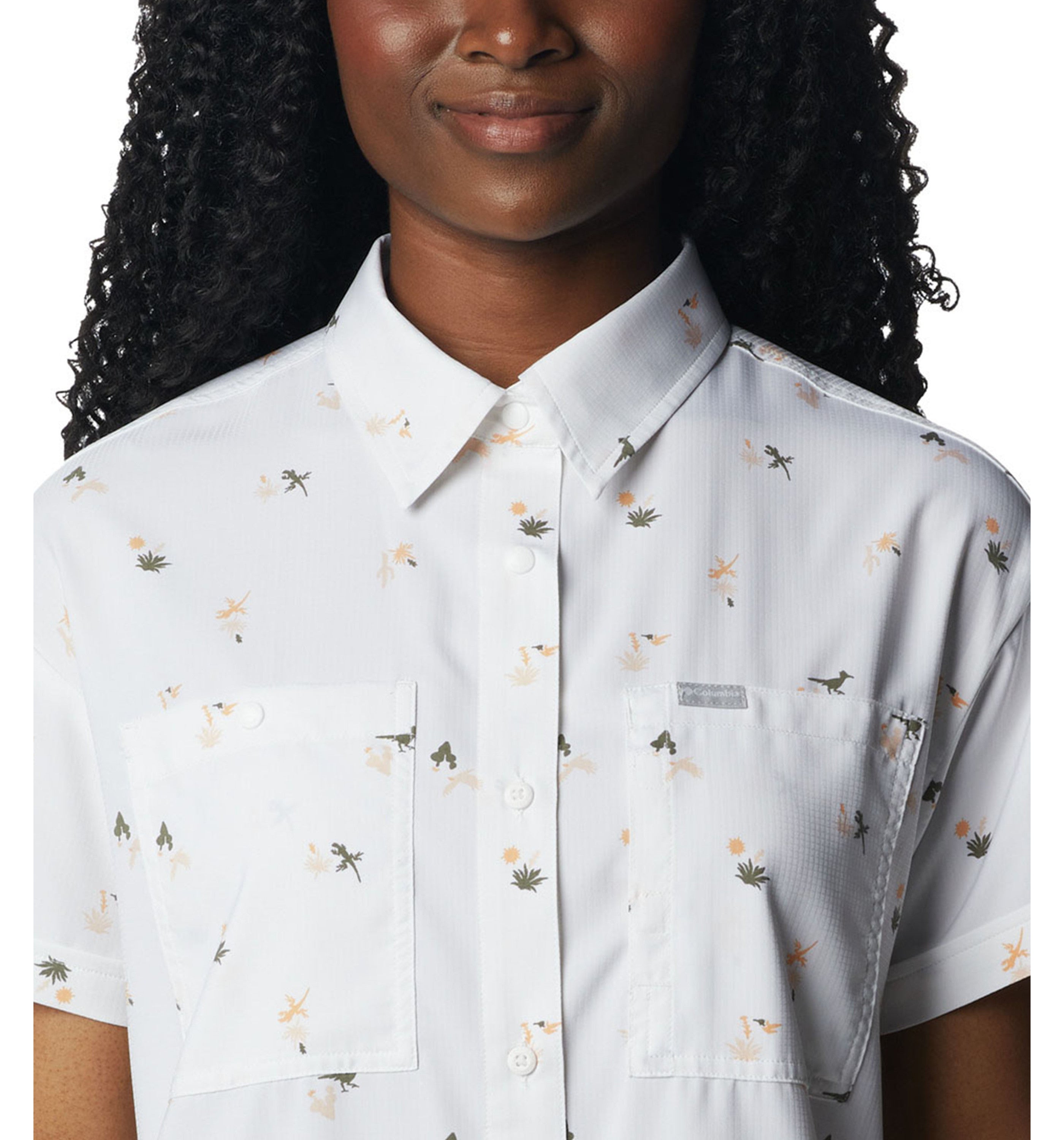 COLUMBIA SPORTSWEARColumbia Women's Silver Ridge Utility Woven Short Sleeve Shirt