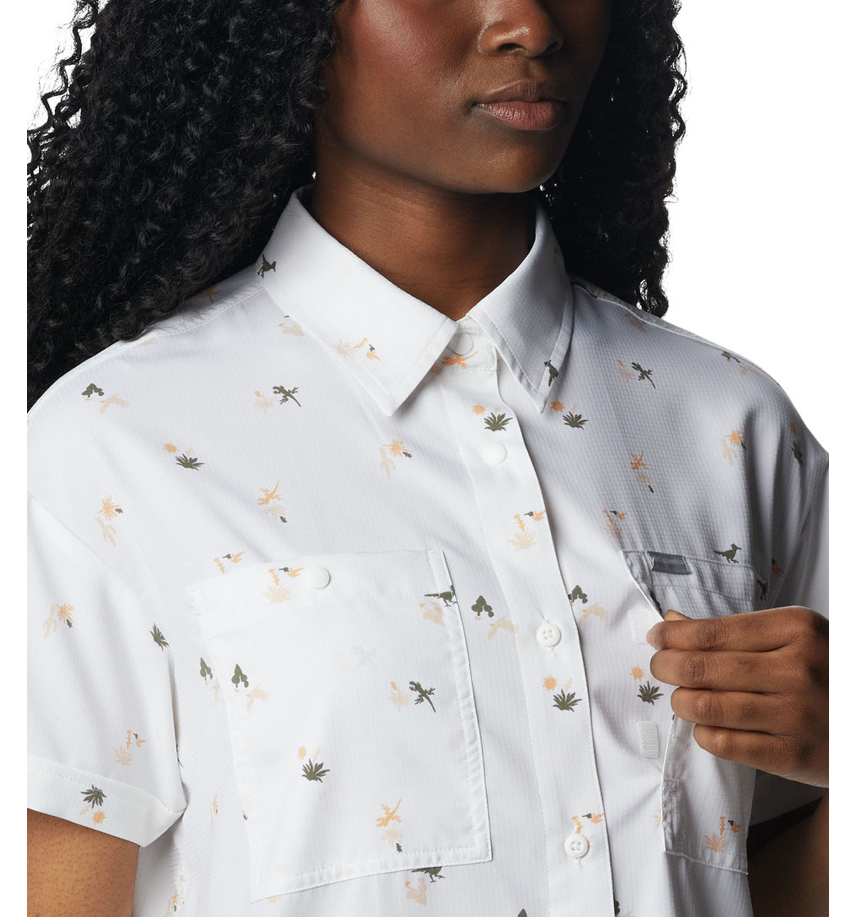 COLUMBIA SPORTSWEARColumbia Women's Silver Ridge Utility Woven Short Sleeve Shirt