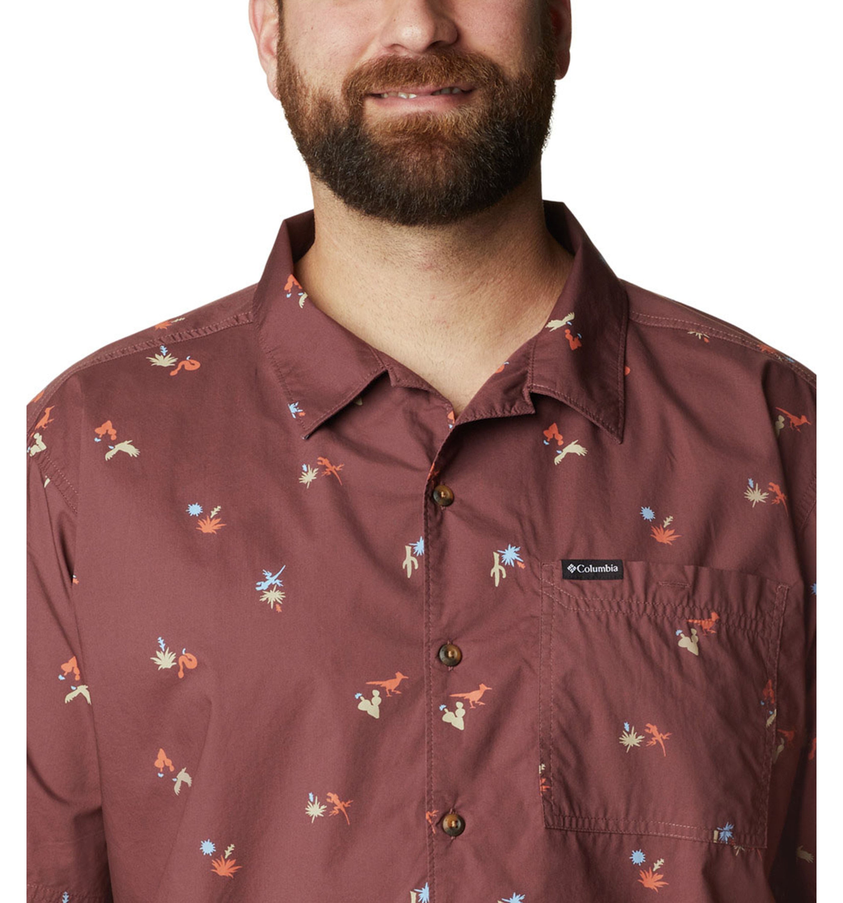 COLUMBIA SPORTSWEARColumbia Men's Pine Canyon Woven Short Sleeve Shirt