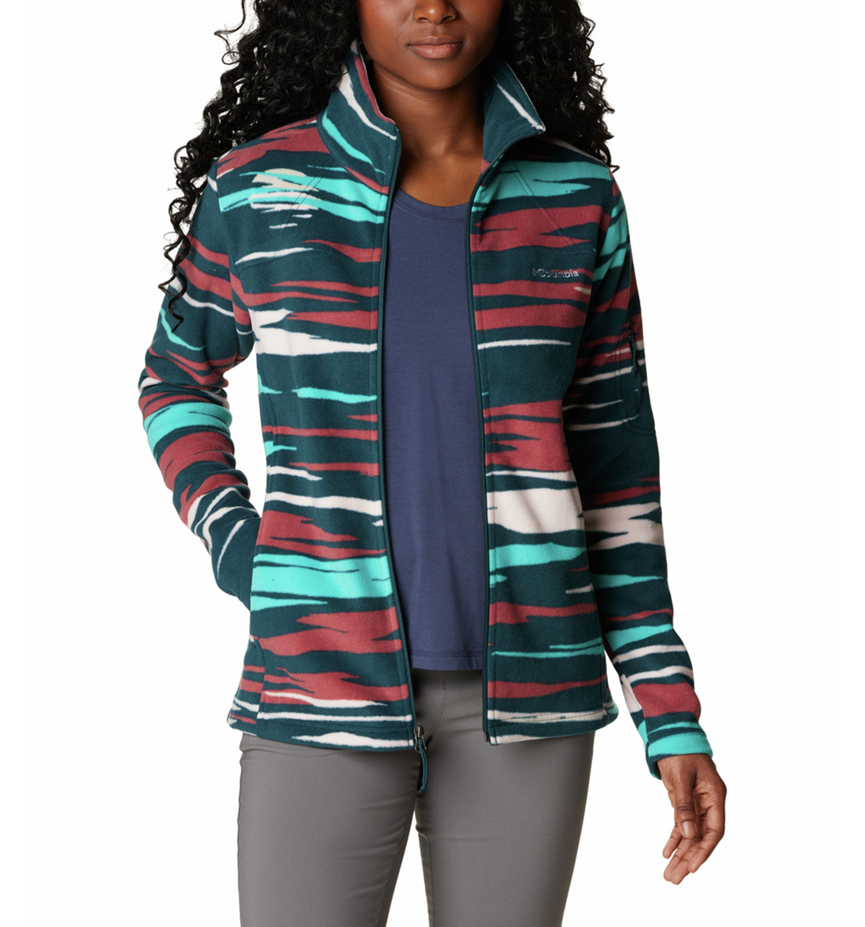 COLUMBIA SPORTSWEARWomen's Fast Trek Printed Fleece Jacket