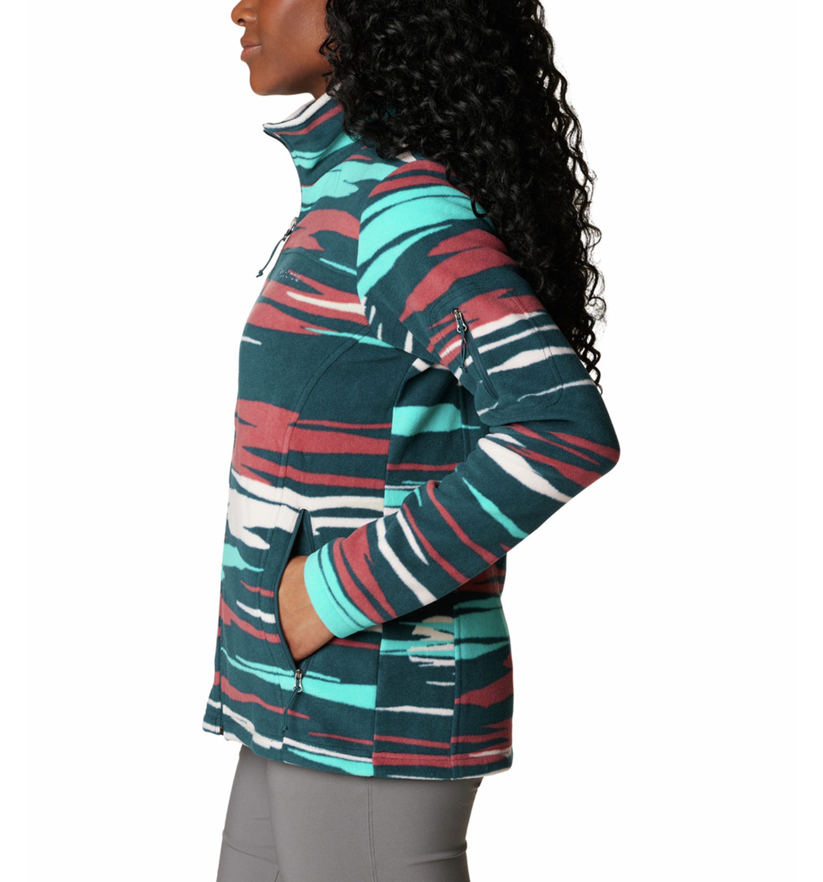 COLUMBIA SPORTSWEARWomen's Fast Trek Printed Fleece Jacket