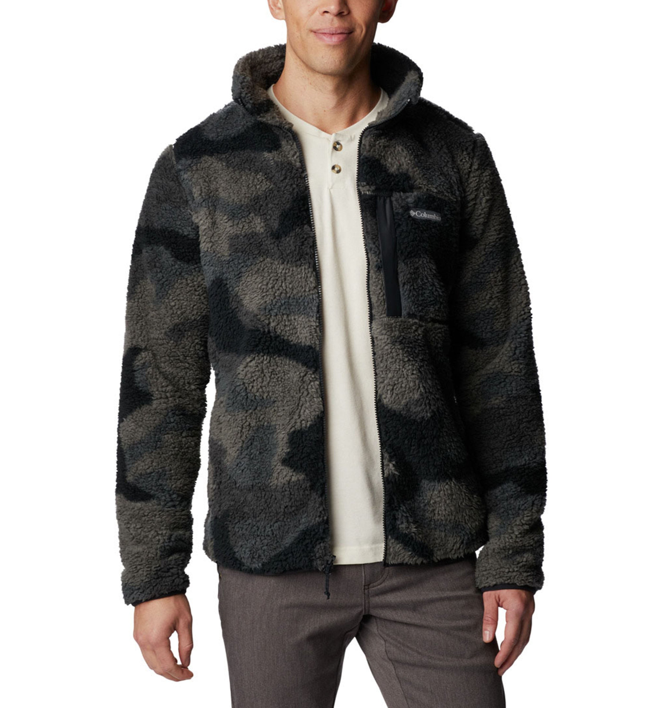 COLUMBIA SPORTSWEARMen's Winter Pass Print Fleece Full Zip Jacket
