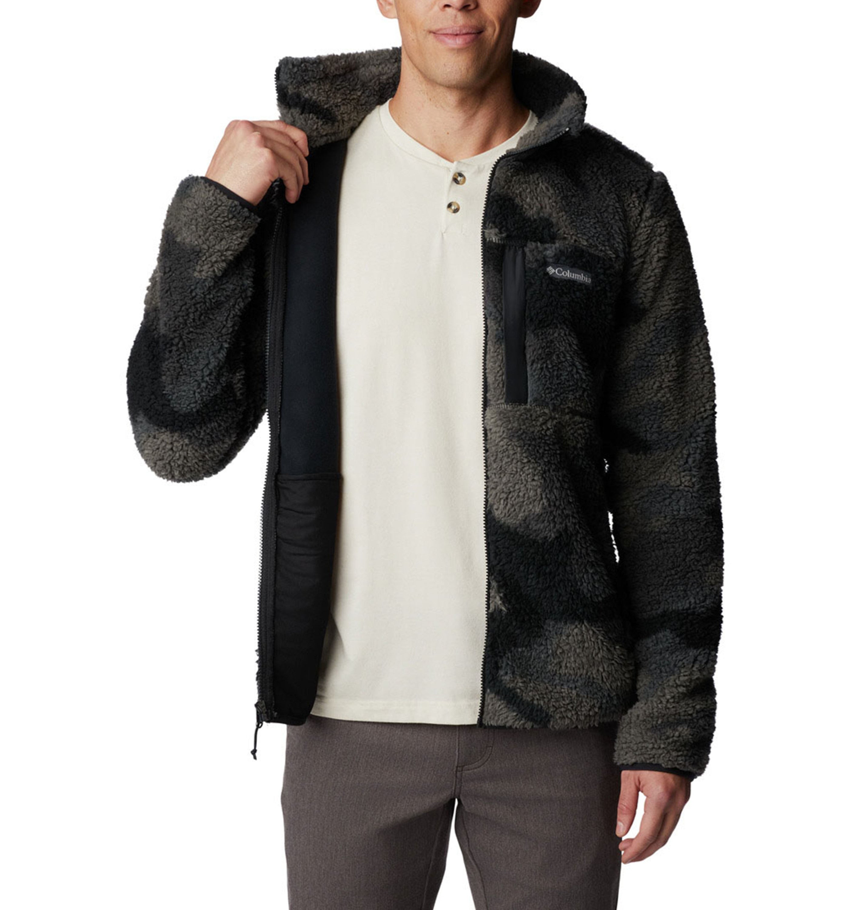 COLUMBIA SPORTSWEARMen's Winter Pass Print Fleece Full Zip Jacket