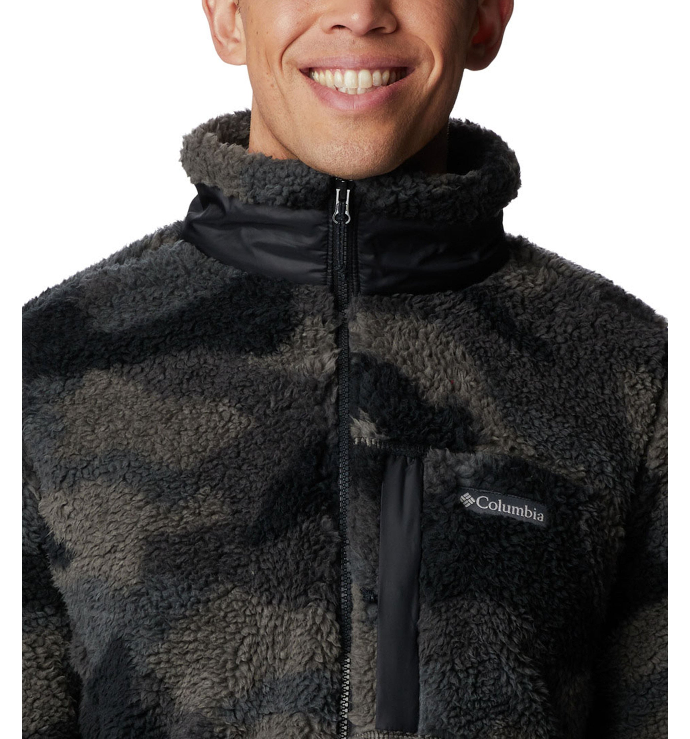 COLUMBIA SPORTSWEARMen's Winter Pass Print Fleece Full Zip Jacket