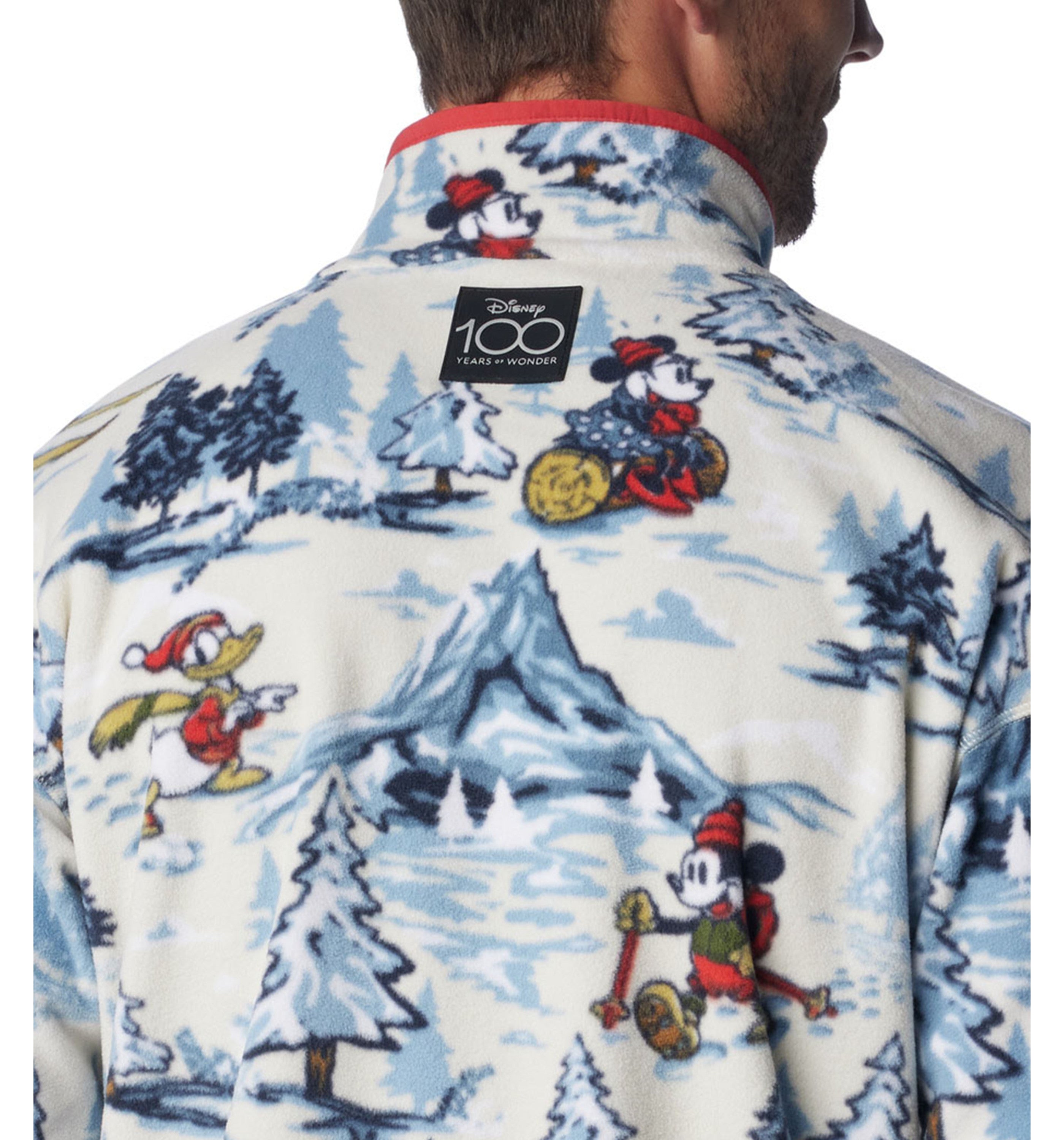 COLUMBIA SPORTSWEARMen's Disney 100 Half Snap Fleece Jacket