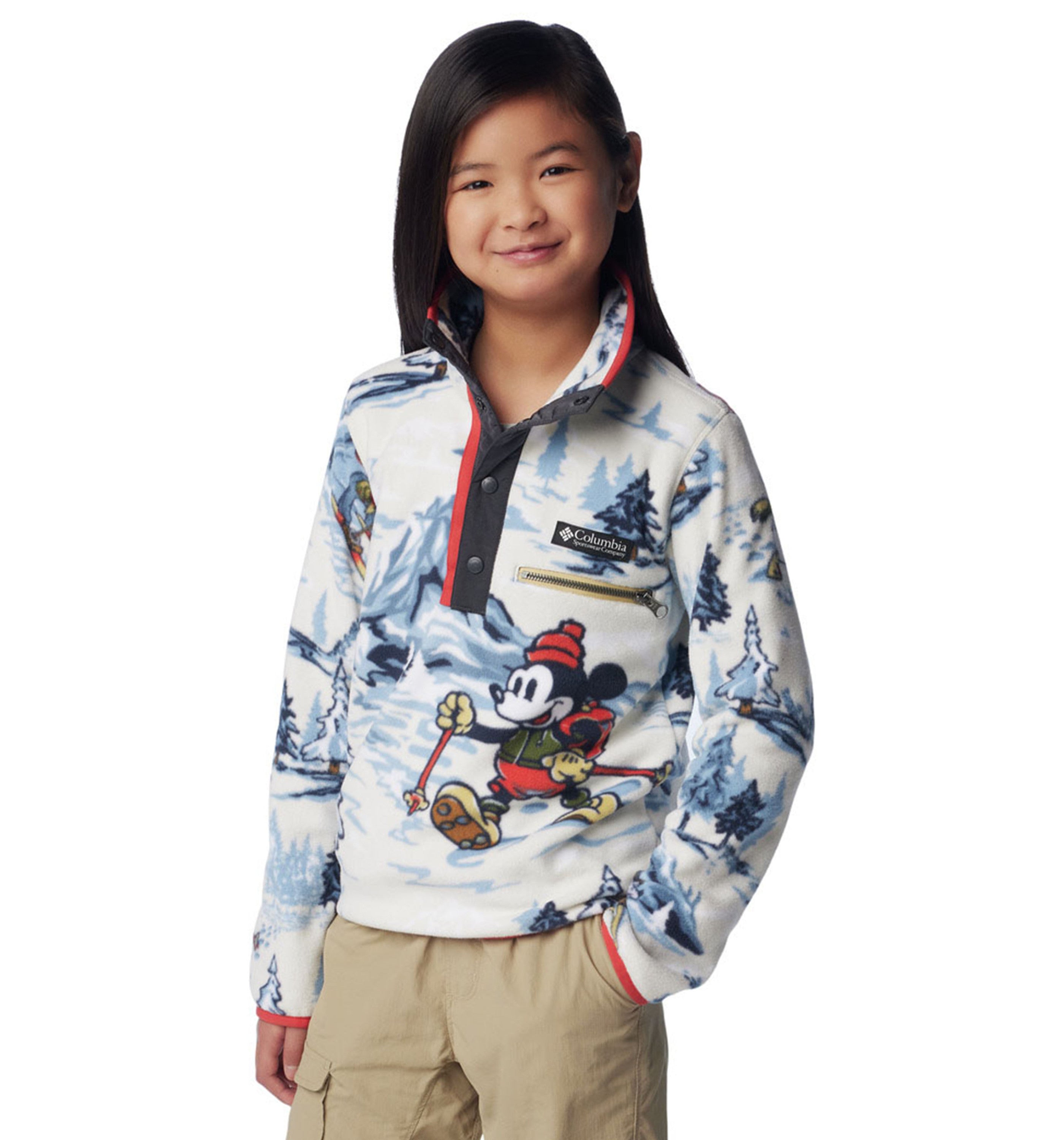 COLUMBIA SPORTSWEARDisney 100 Half Snap Fleece Jacket