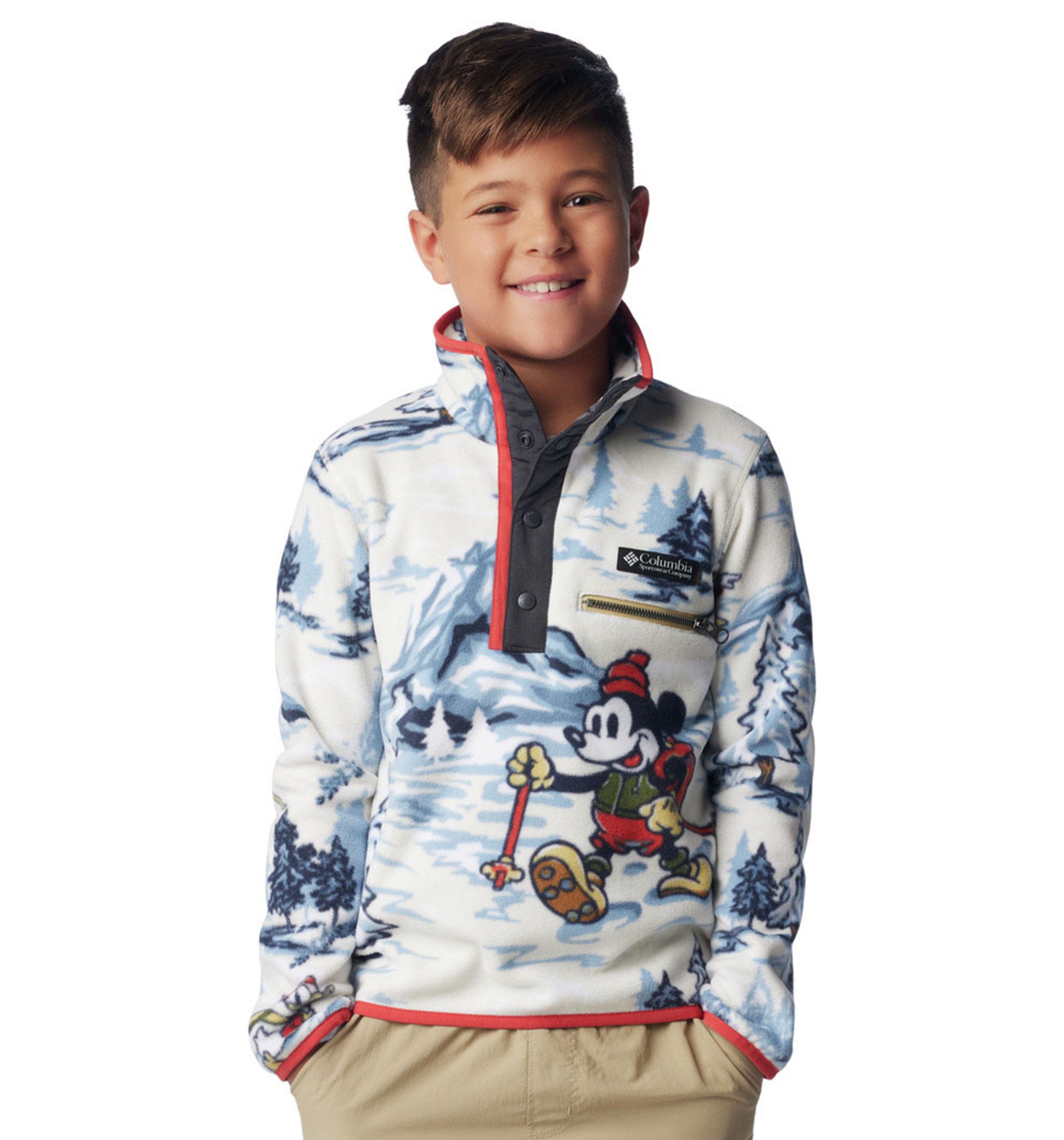 COLUMBIA SPORTSWEARDisney 100 Half Snap Fleece Jacket