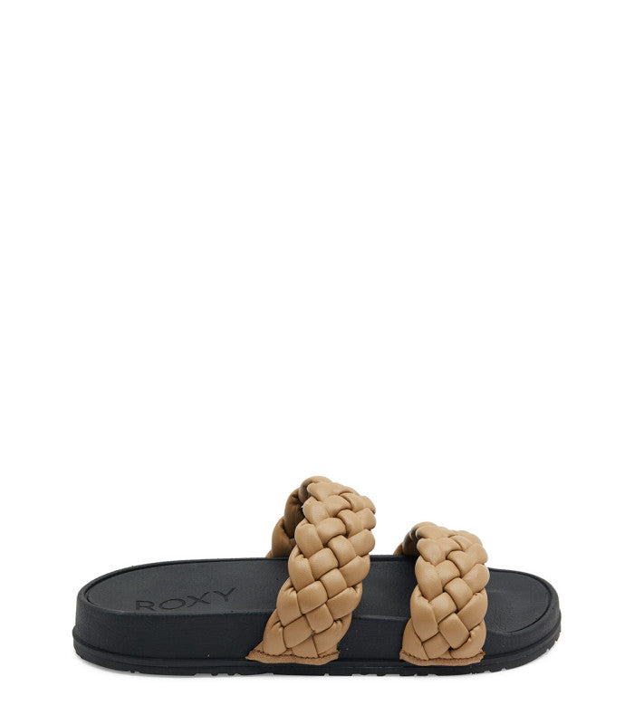 ROXYSlippy Braided Slides