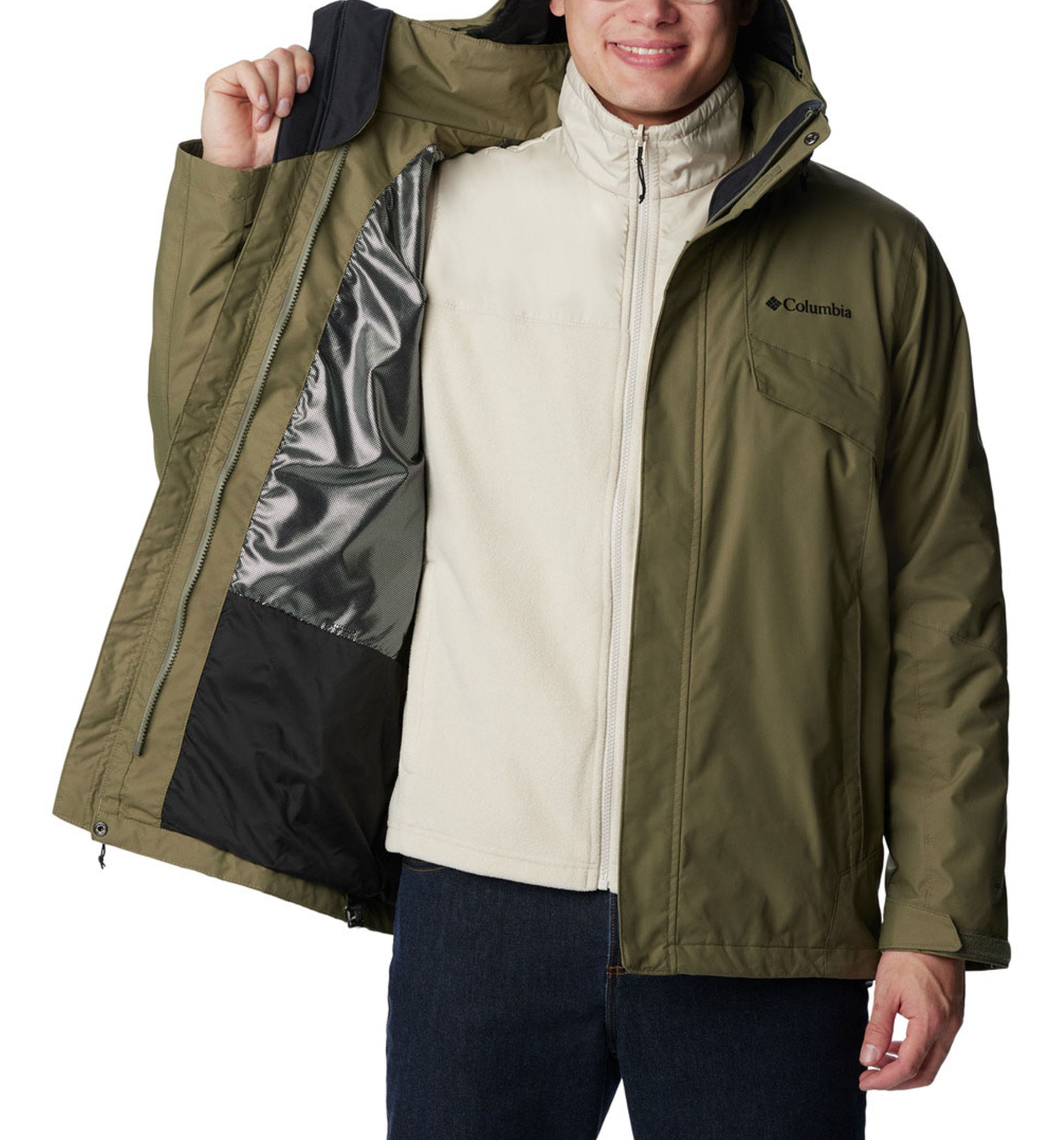 COLUMBIA SPORTSWEARMen's Bugaboo II Fleece Interchange Jacket