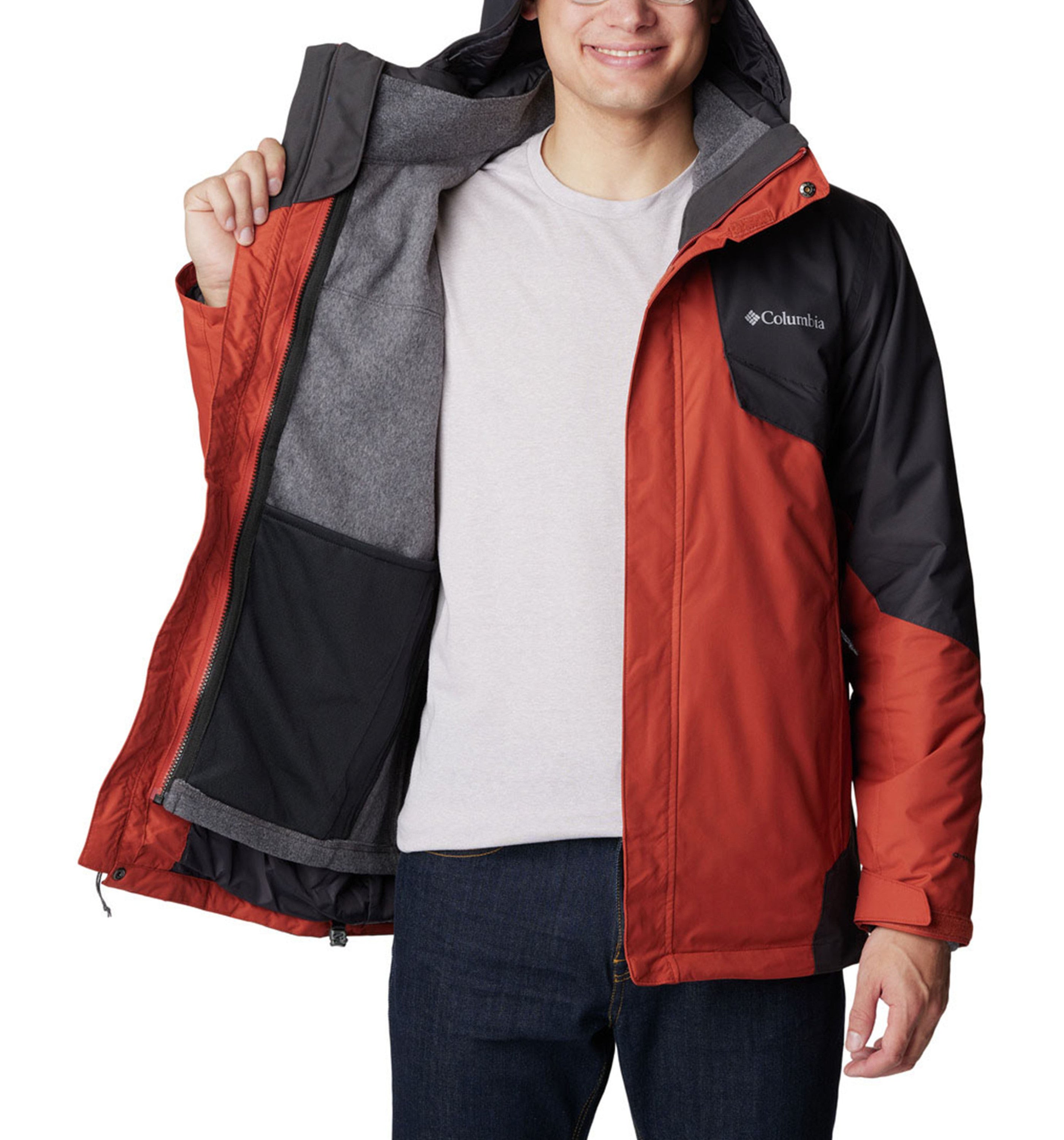 COLUMBIA SPORTSWEARMen's Bugaboo II Fleece Interchange Jacket