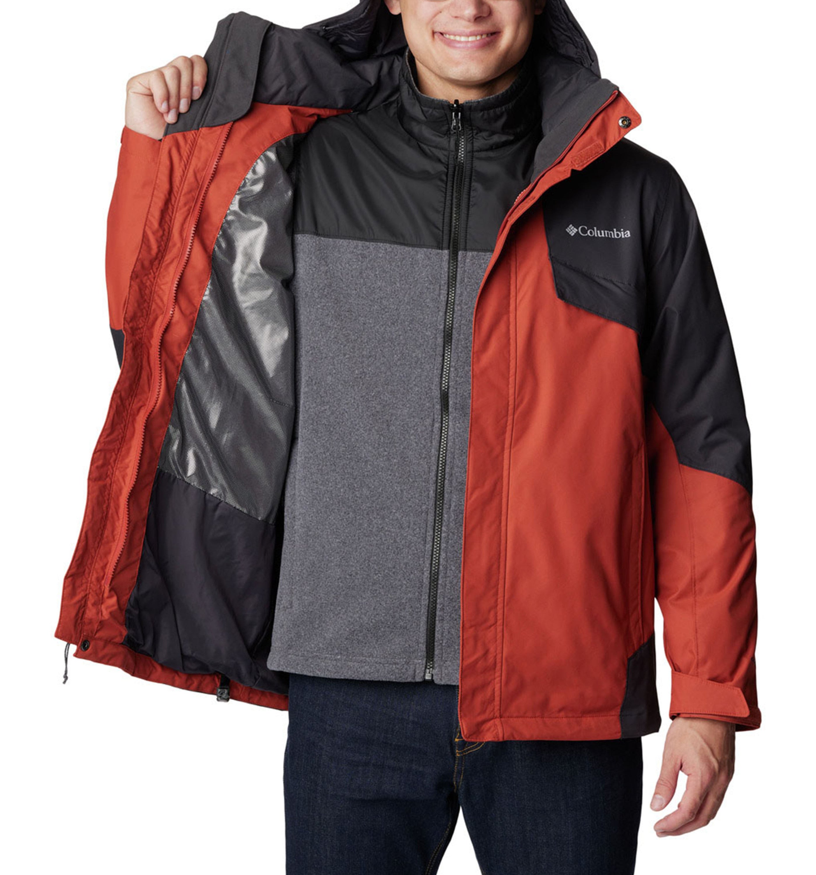 COLUMBIA SPORTSWEARMen's Bugaboo II Fleece Interchange Jacket
