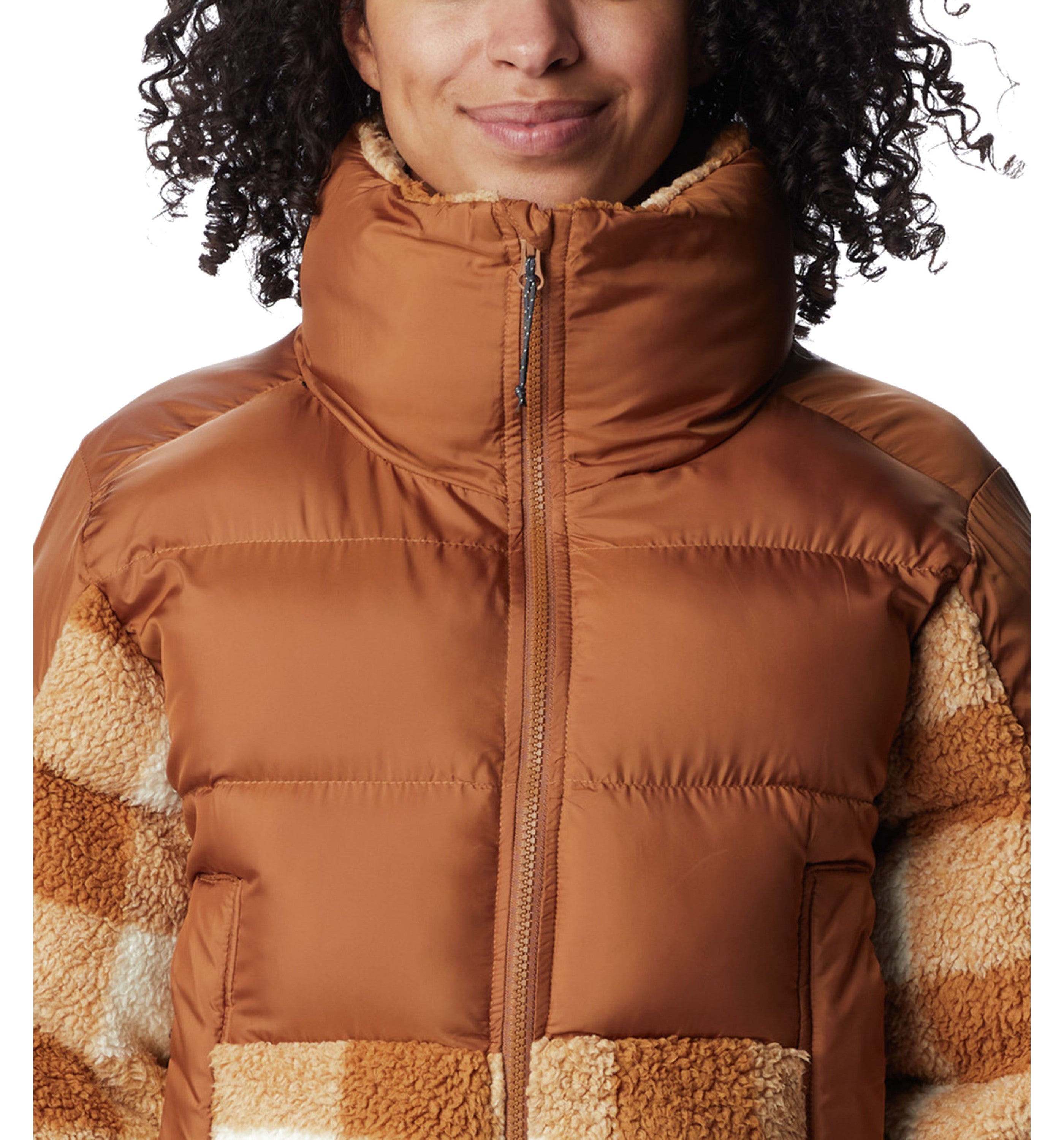 COLUMBIA SPORTSWEARWomen's Leadbetter Point Sherpa Hybrid Winter Jacket