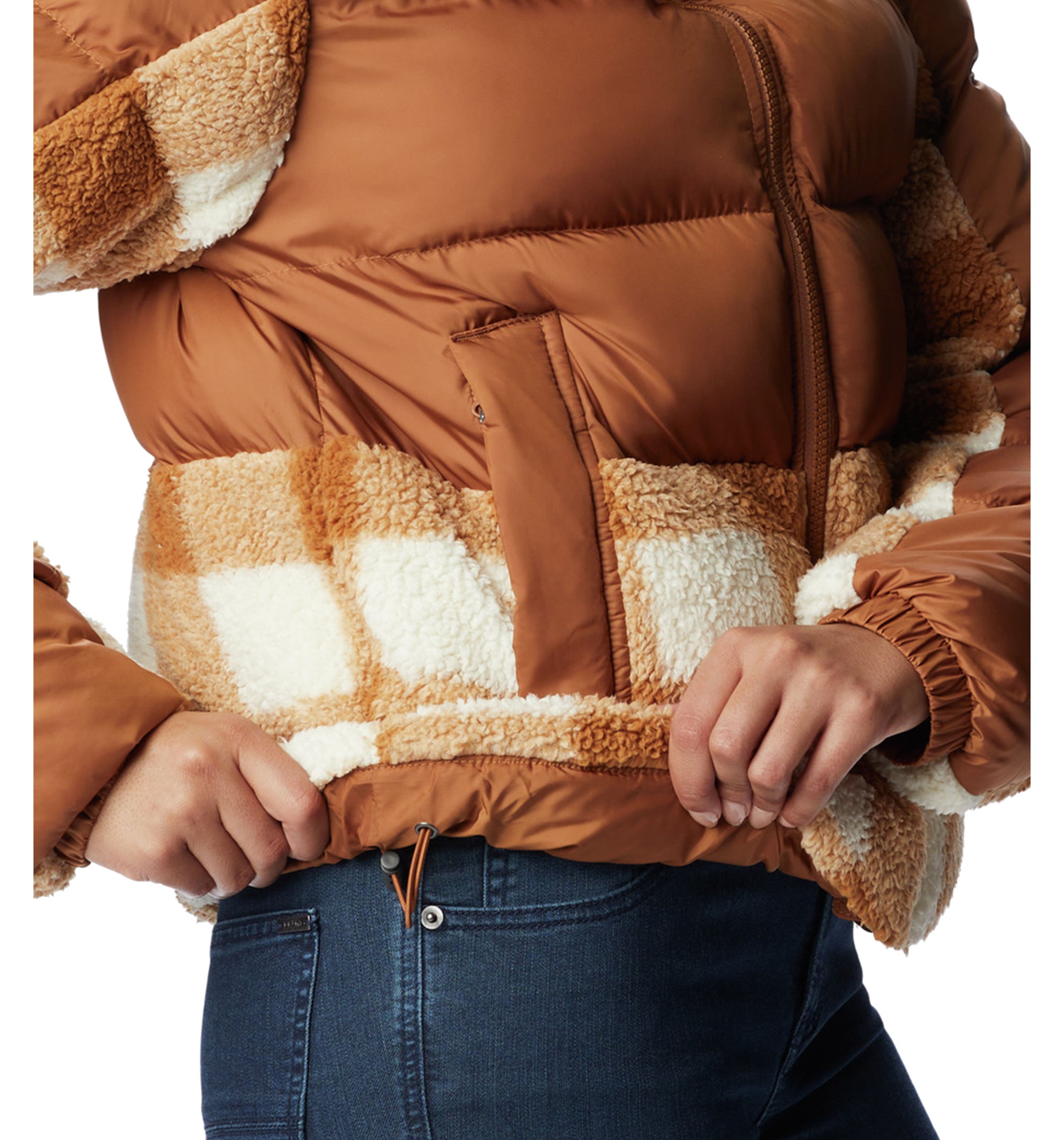 COLUMBIA SPORTSWEARWomen's Leadbetter Point Sherpa Hybrid Winter Jacket