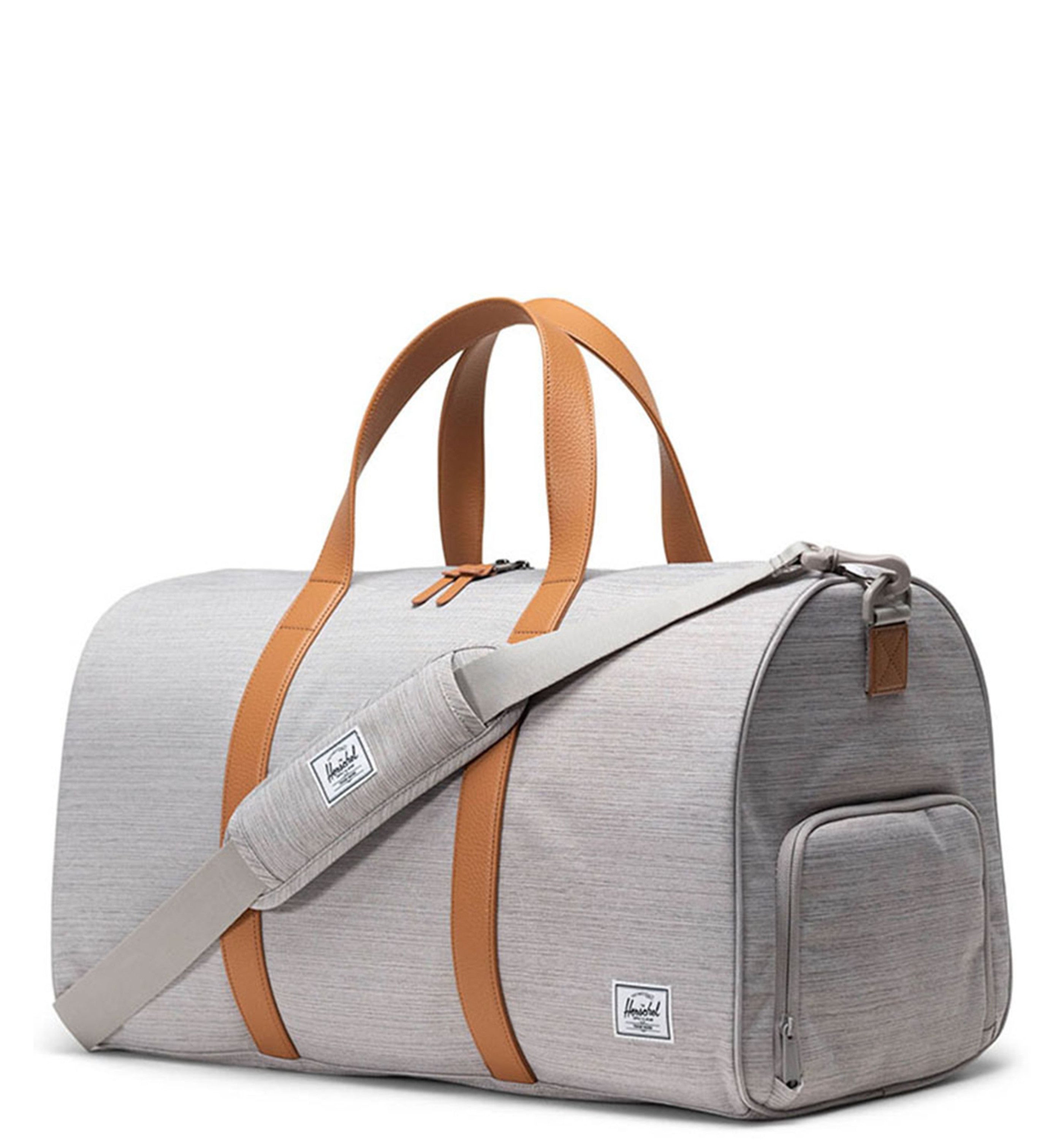HERSCHELHerschel Novel Light Grey Crosshatch Duffle