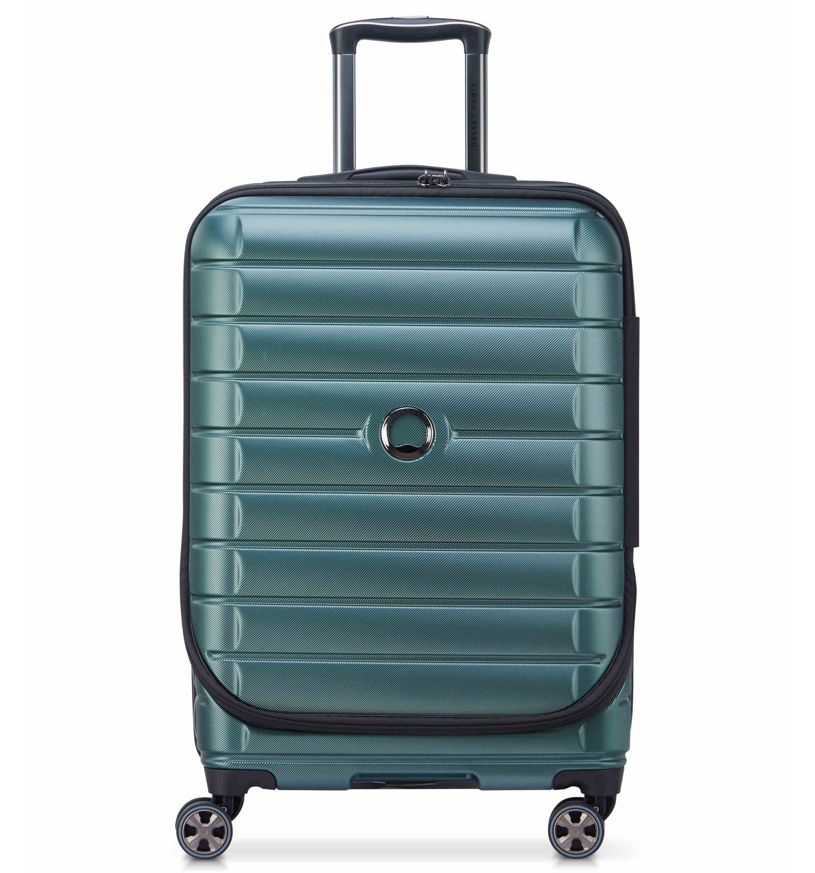 DELSEY PARISShadow 5.0 Front Opening Green 66cm (Medium) Luggage