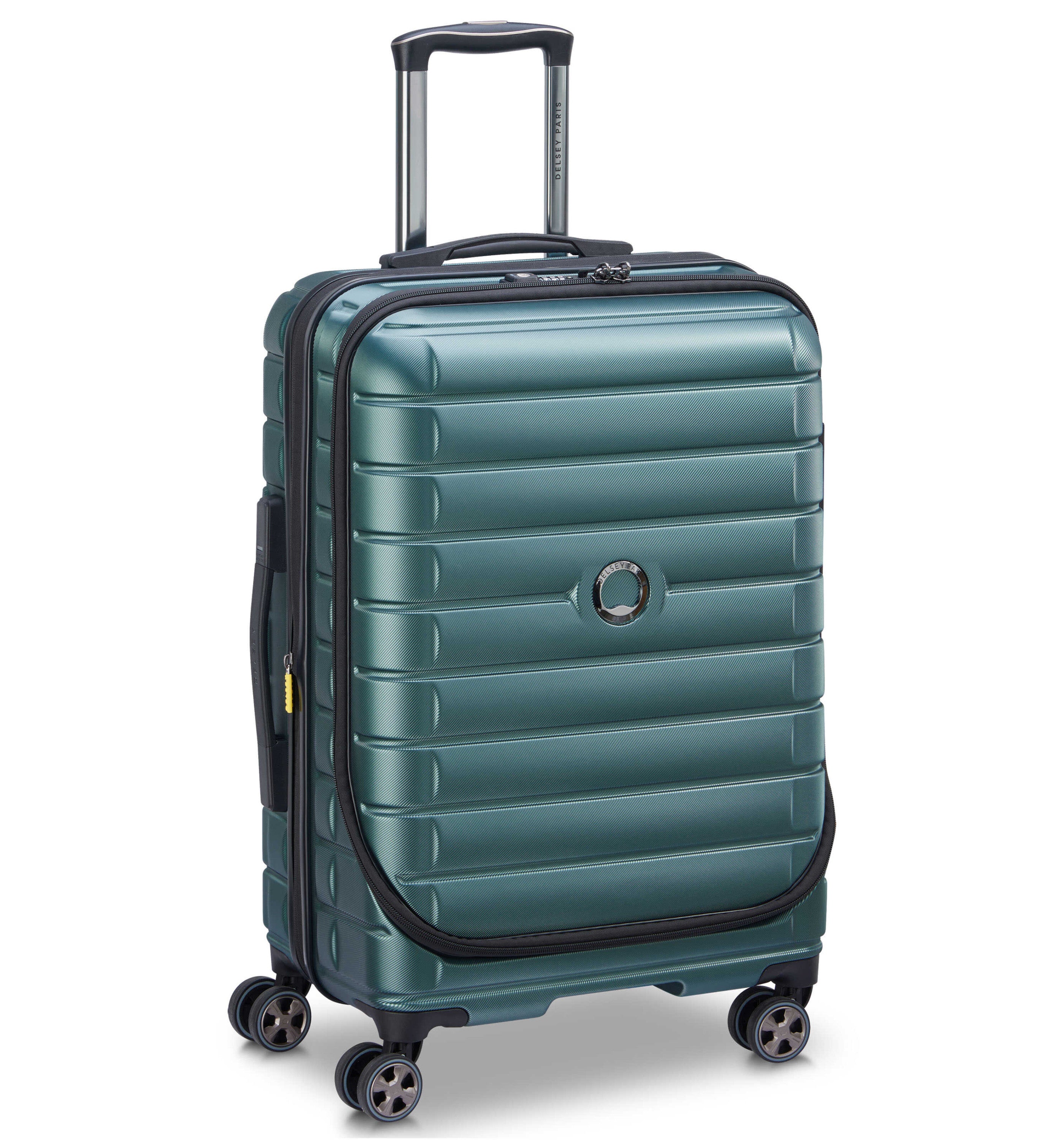 DELSEY PARISShadow 5.0 Front Opening Green 66cm (Medium) Luggage