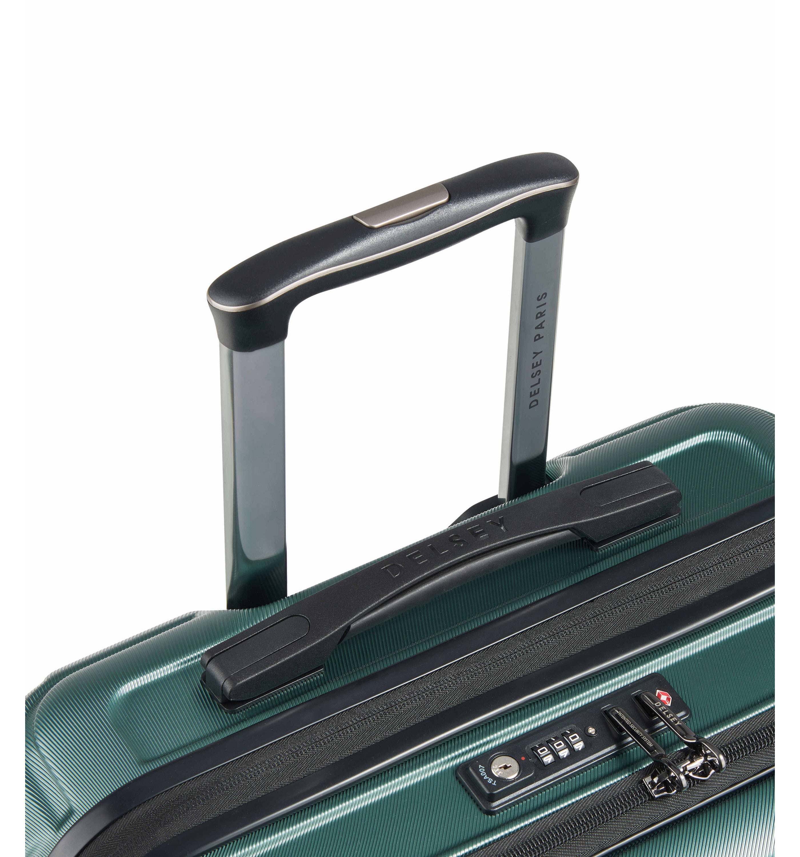 DELSEY PARISShadow 5.0 Front Opening Green 66cm (Medium) Luggage