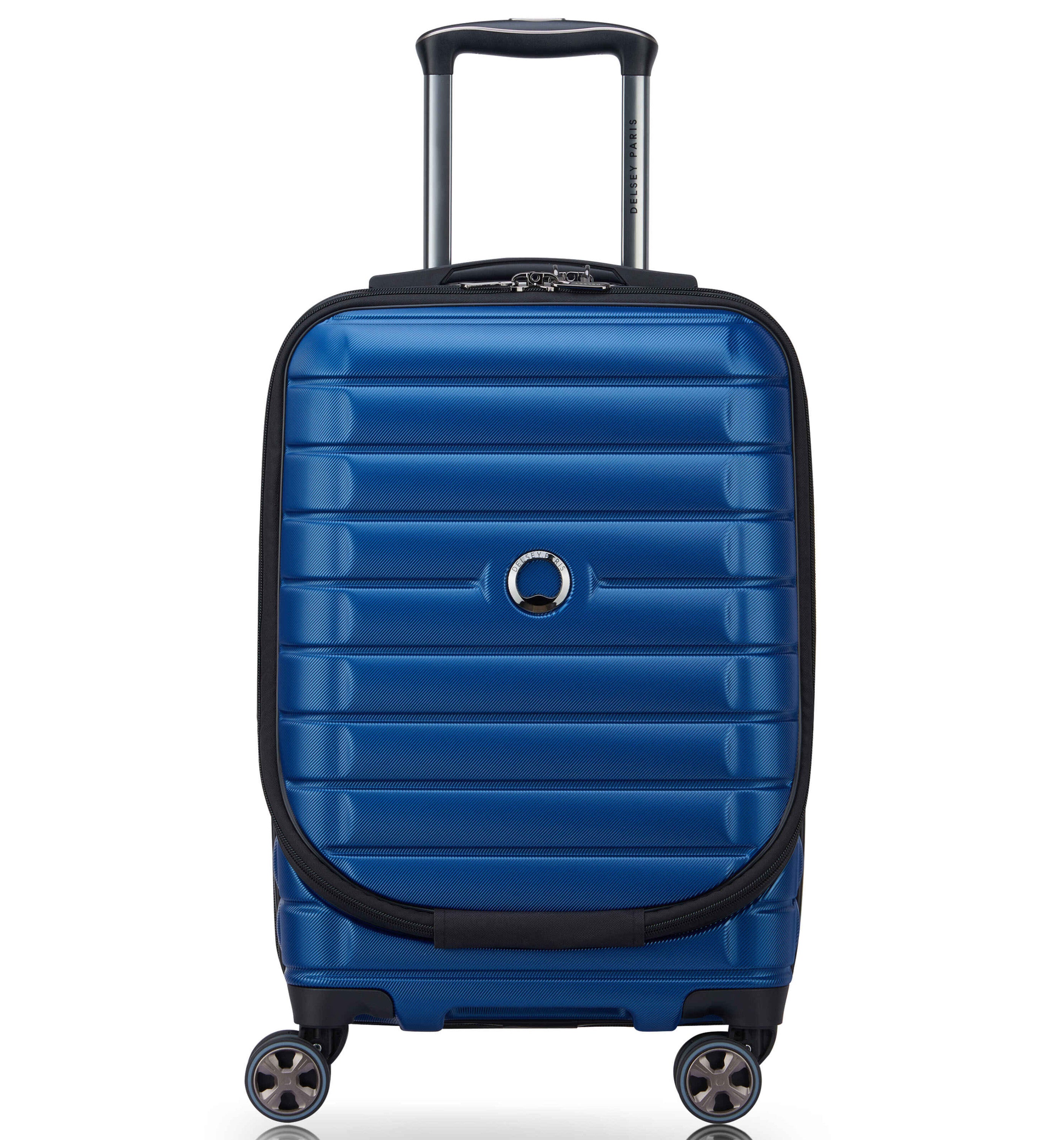 DELSEY PARISShadow 5.0 Front Opening Blue 55cm (Small) Luggage
