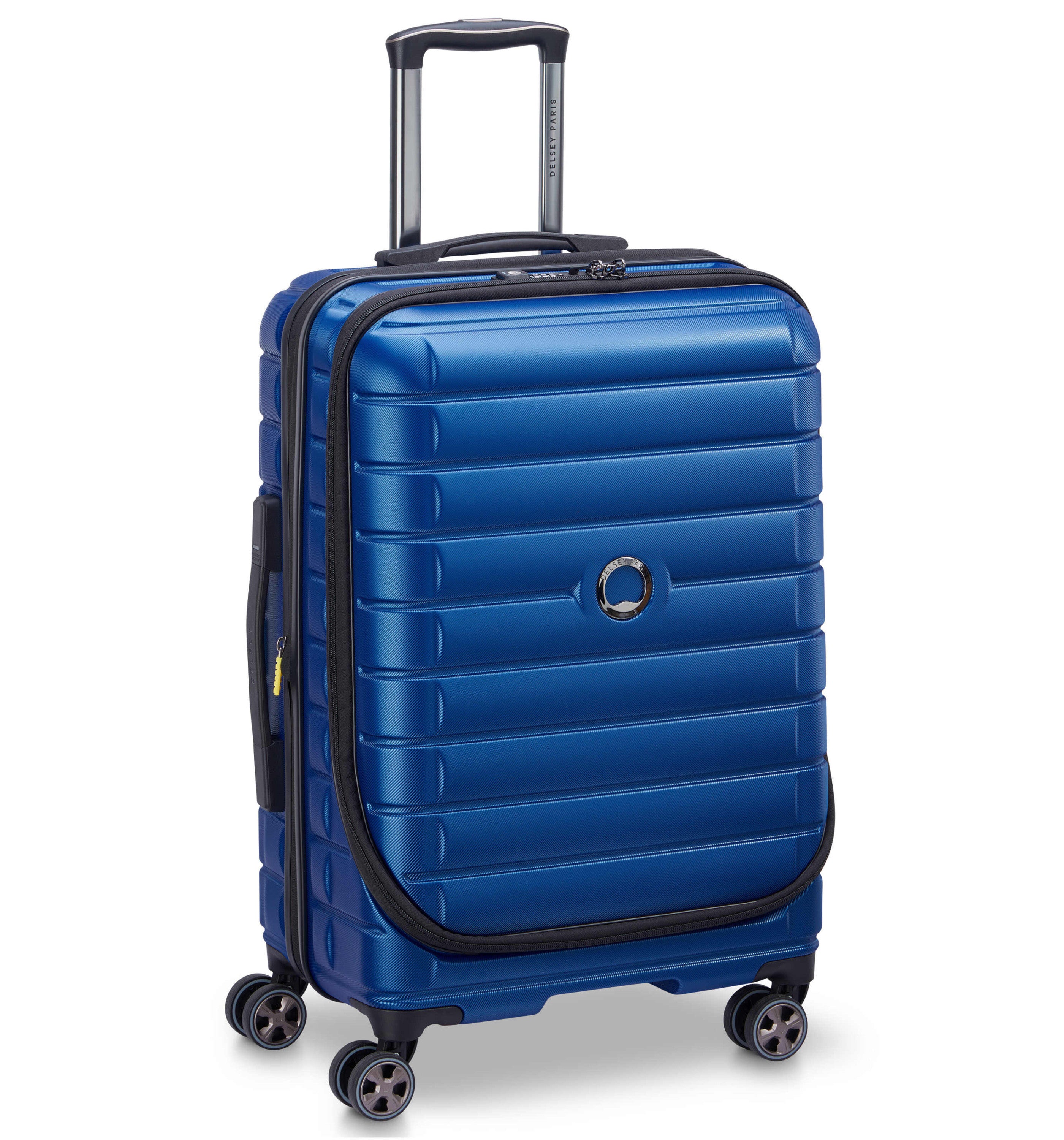 DELSEY PARISShadow 5.0 Front Opening Blue 66cm (Medium) Luggage