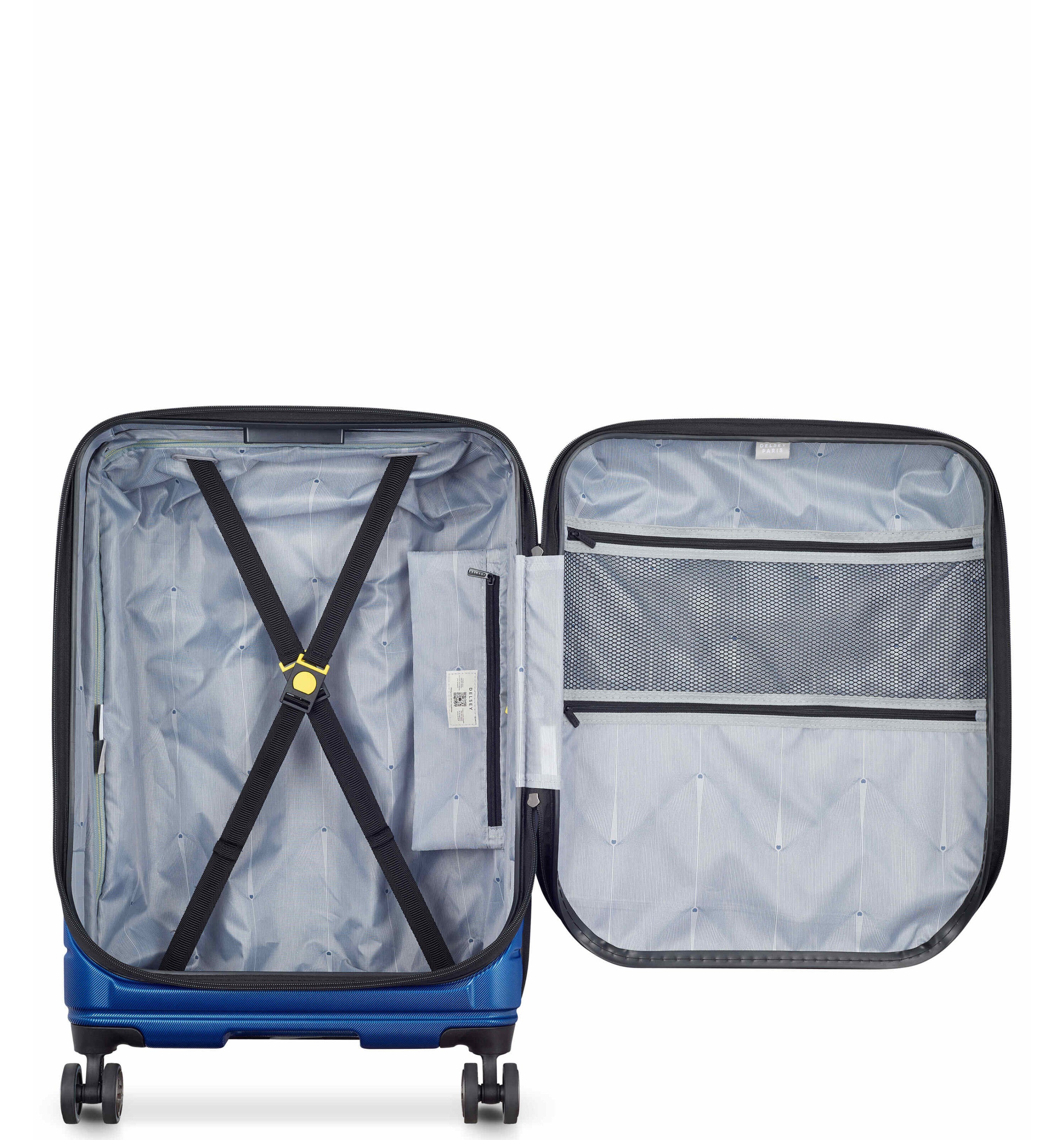 DELSEY PARISShadow 5.0 Front Opening Blue 66cm (Medium) Luggage