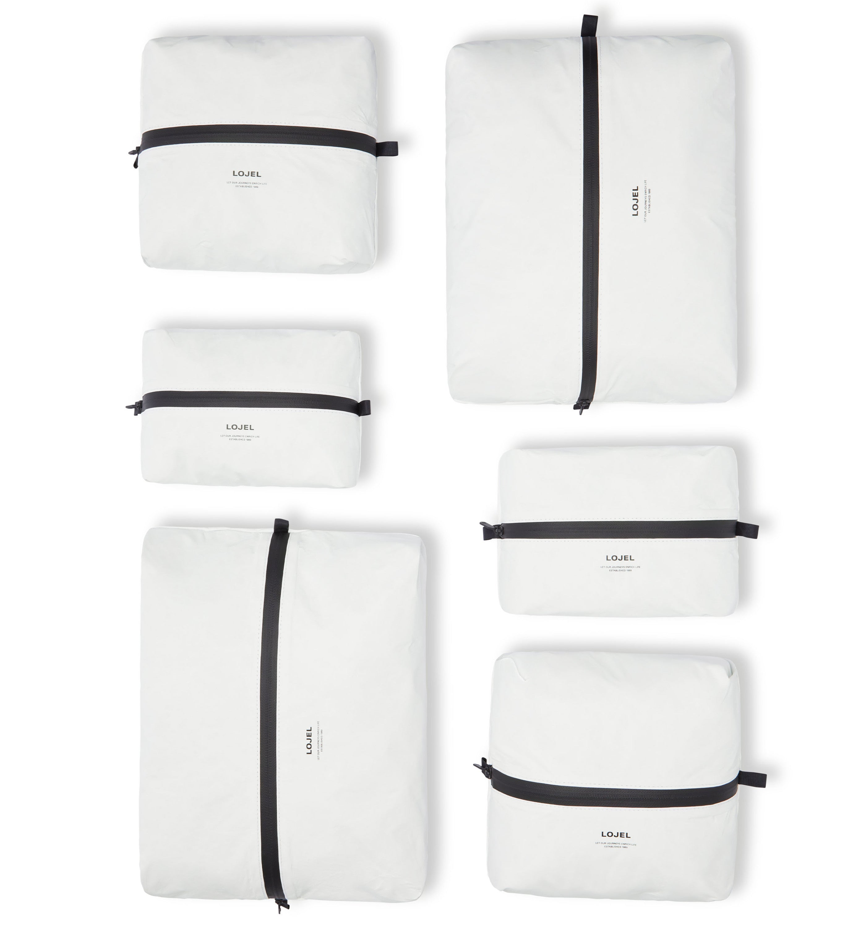 LOJELSlash Series Packing / Storage Kit X6 Matte White