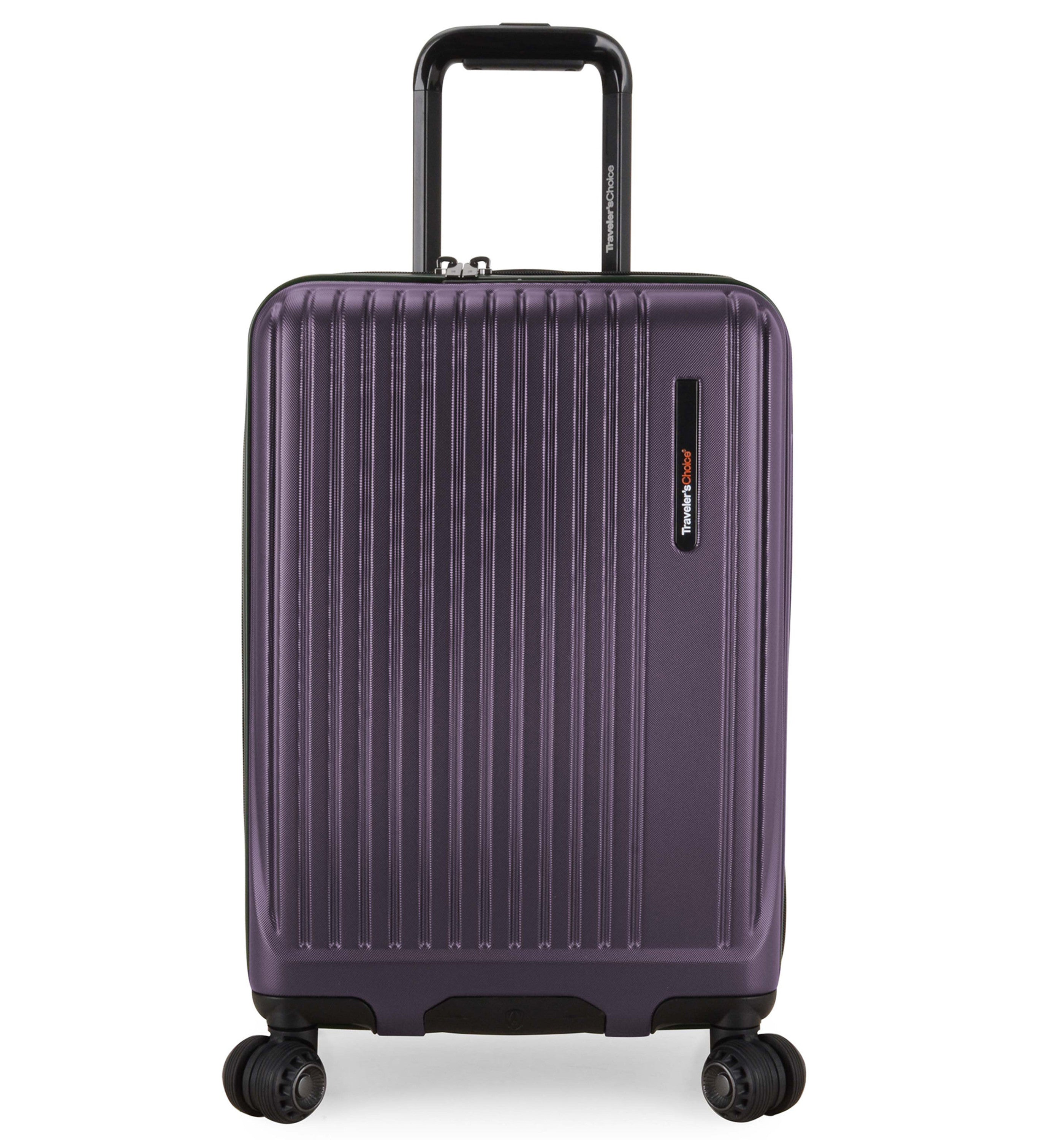 TRAVELERS CHOICETRAVELER'S CHOICE DELMONT PURPLE 22IN (S) LUGGAGE