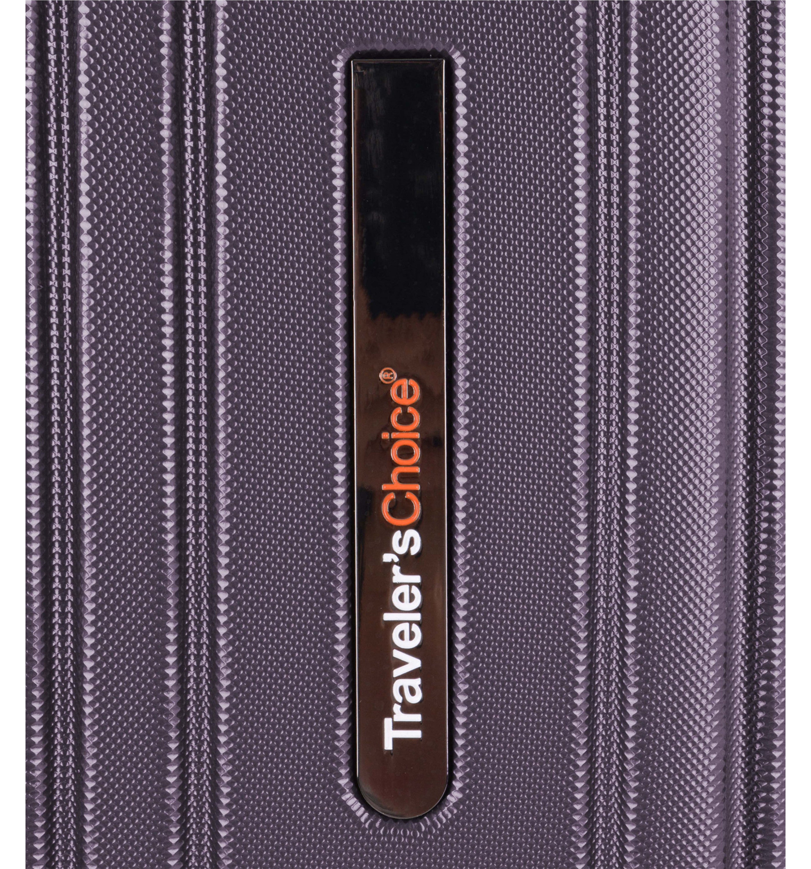 TRAVELERS CHOICETRAVELER'S CHOICE DELMONT PURPLE 22IN (S) LUGGAGE