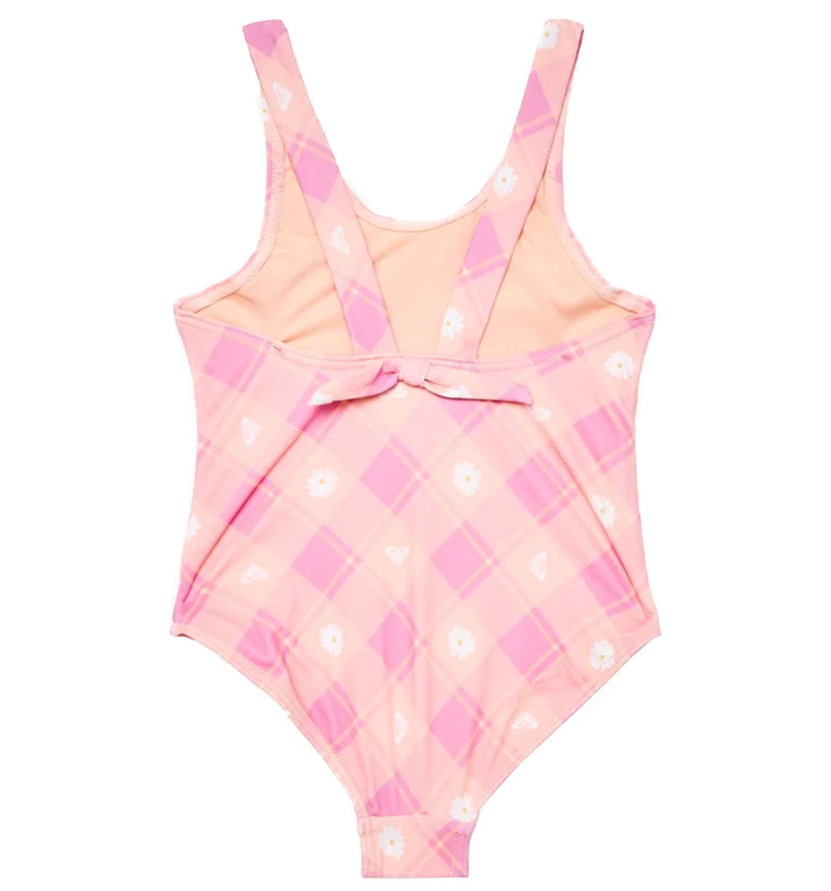 ROXYFlower Plaid One-piece