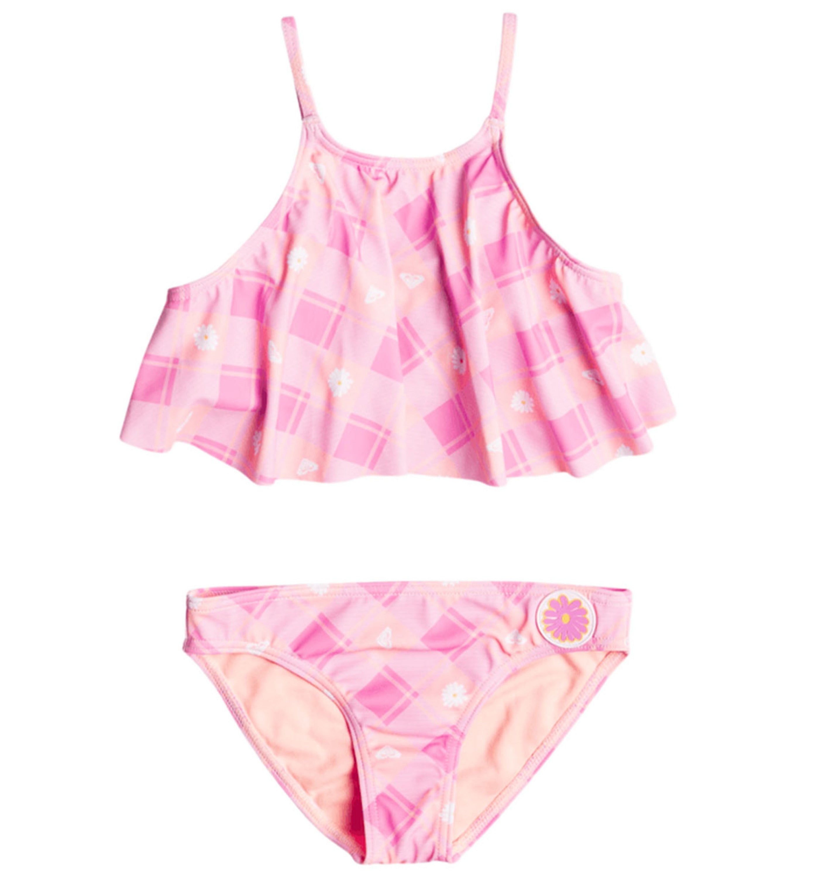 ROXYFlower Plaid Swimwear
