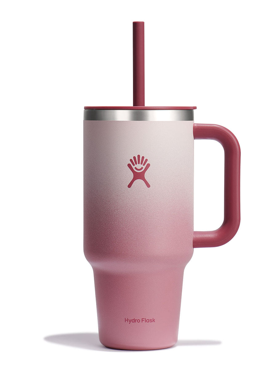 HYDRO FLASKHYDRO FLASK 32 OZ ALL AROUND TRAVEL TUMBLER BAYBERRY OMBRE