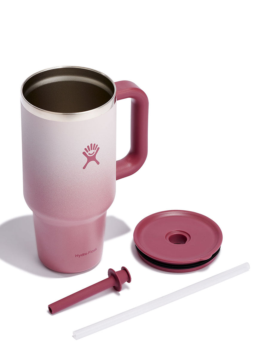 HYDRO FLASKHYDRO FLASK 32 OZ ALL AROUND TRAVEL TUMBLER BAYBERRY OMBRE