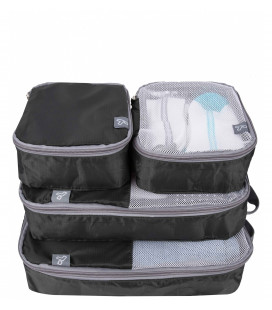 Set Of 4 Soft Packing Organizers