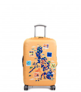 Wanderskye Reversible Luggage Cover - Discover Philippines (Small) Accessories