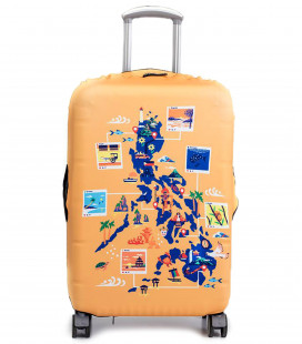 Wanderskye Reversible Luggage Cover - Discover Philippines (Large) Accessories