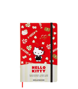 Moleskine Limited Edition Monthly Notebook Soft Hello Kitty Lehk04Qp060 Large 13X21 Red