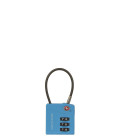Magnified 3-Dial TSA Cable Lock – Cool Blue