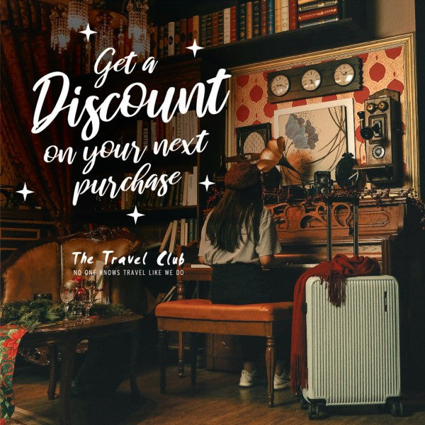 GET A DISCOUNT ON YOUR NEXT PURCHASE