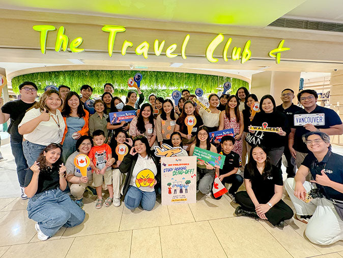 IDP Education & The Travel Club+ Hosts a Send off Event for Filipino Students Embarking on Their Study Abroad Journey